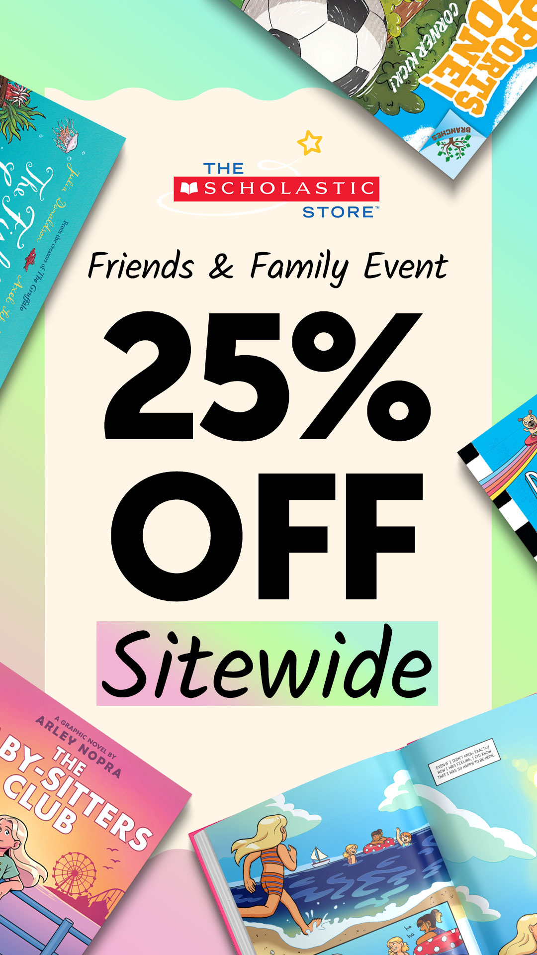 Scholastic Facebook ad