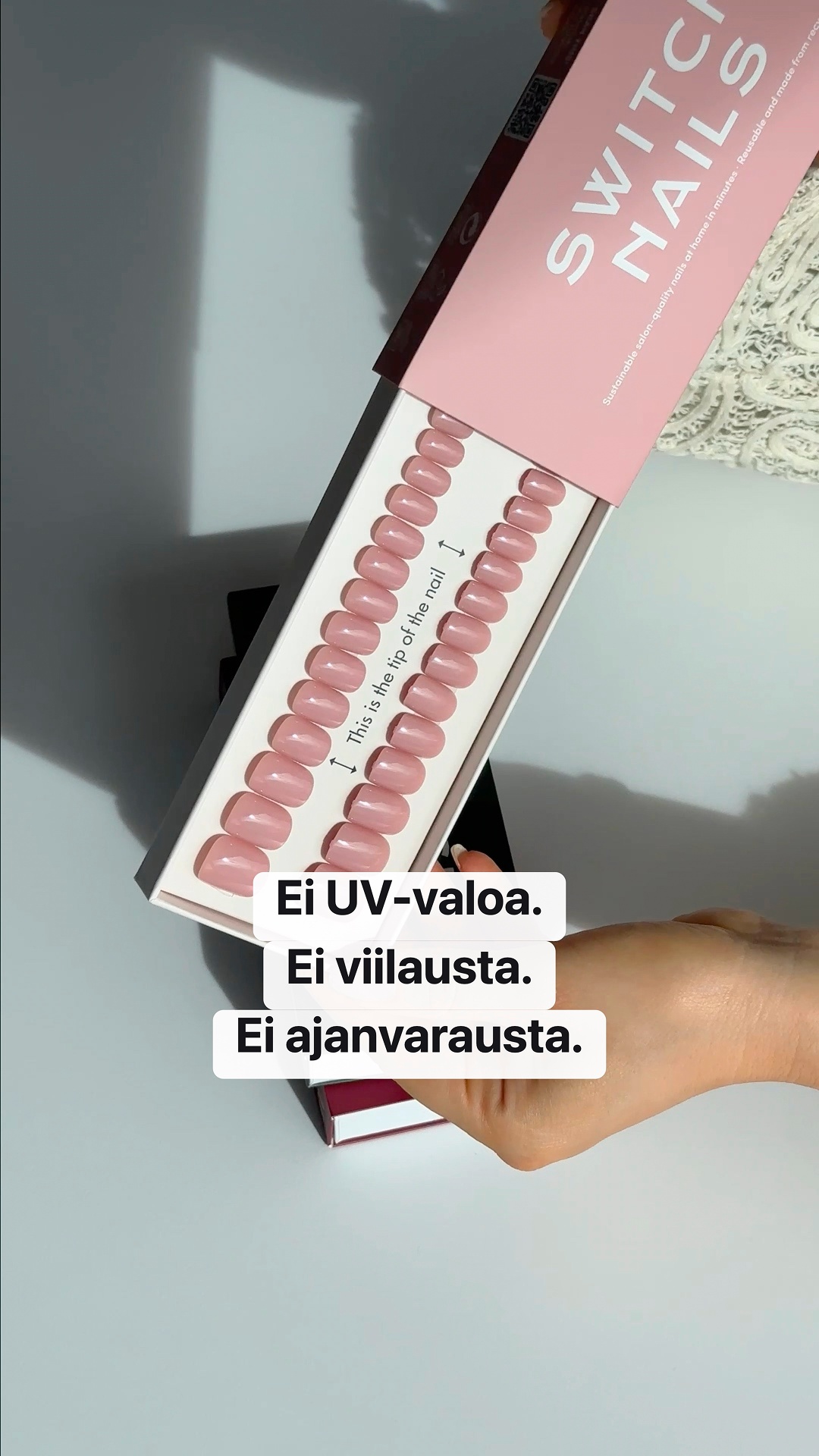 Switch Nails Facebook ad: Vinkkejä kauniisiin kynsiin