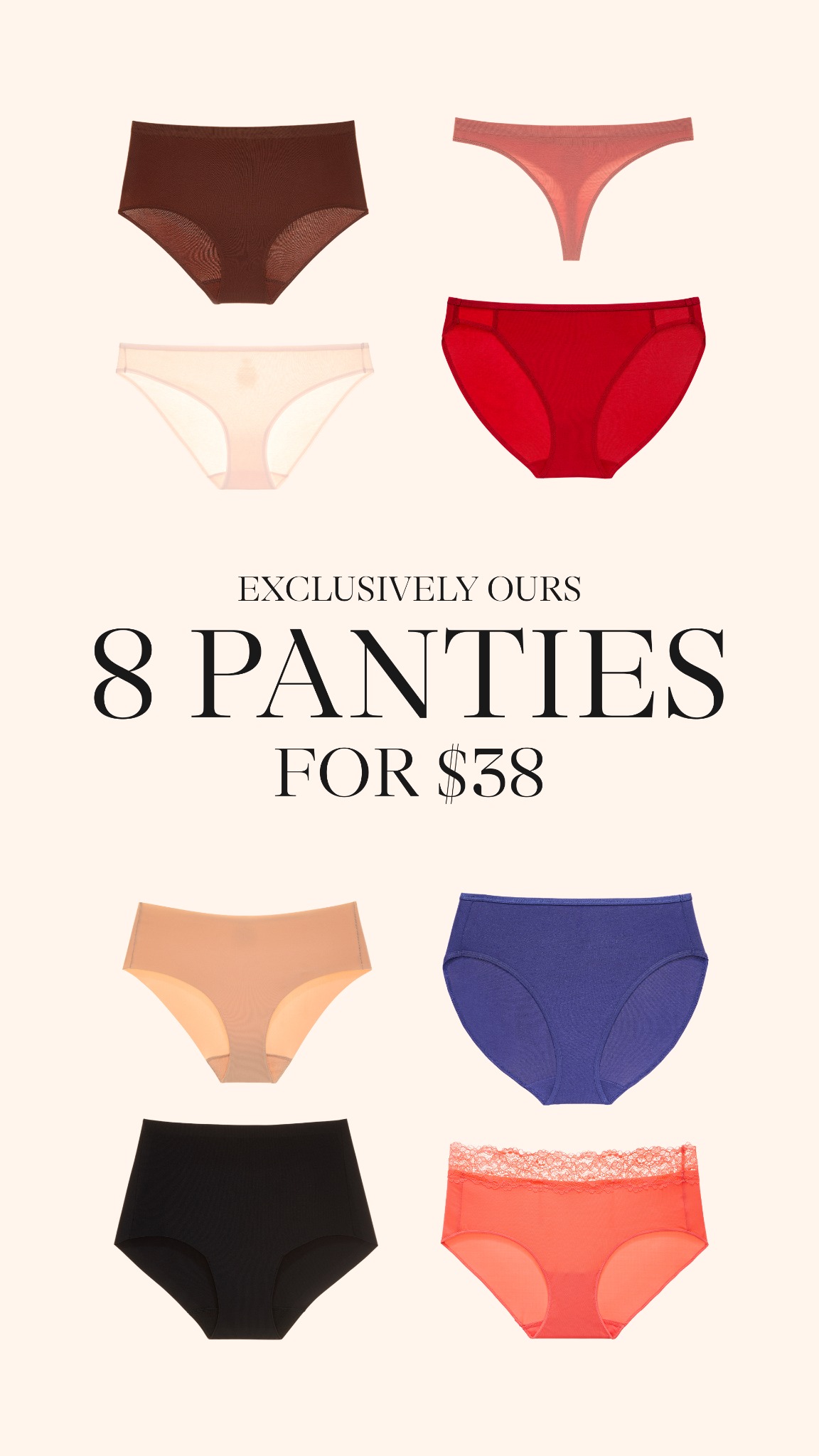 BARE NECESSITIES Facebook ad