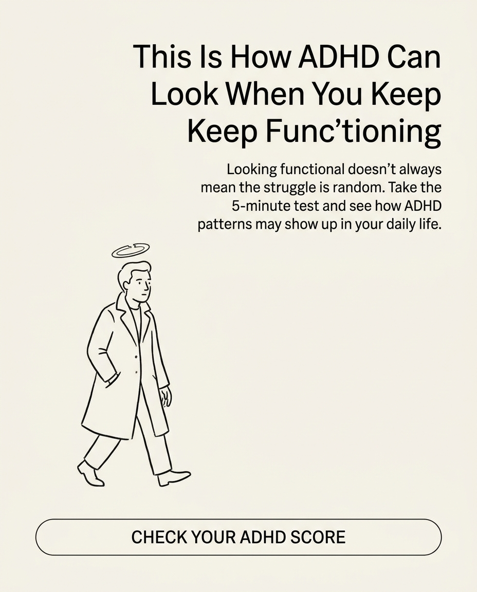 ADHD Clarity Test Facebook ad