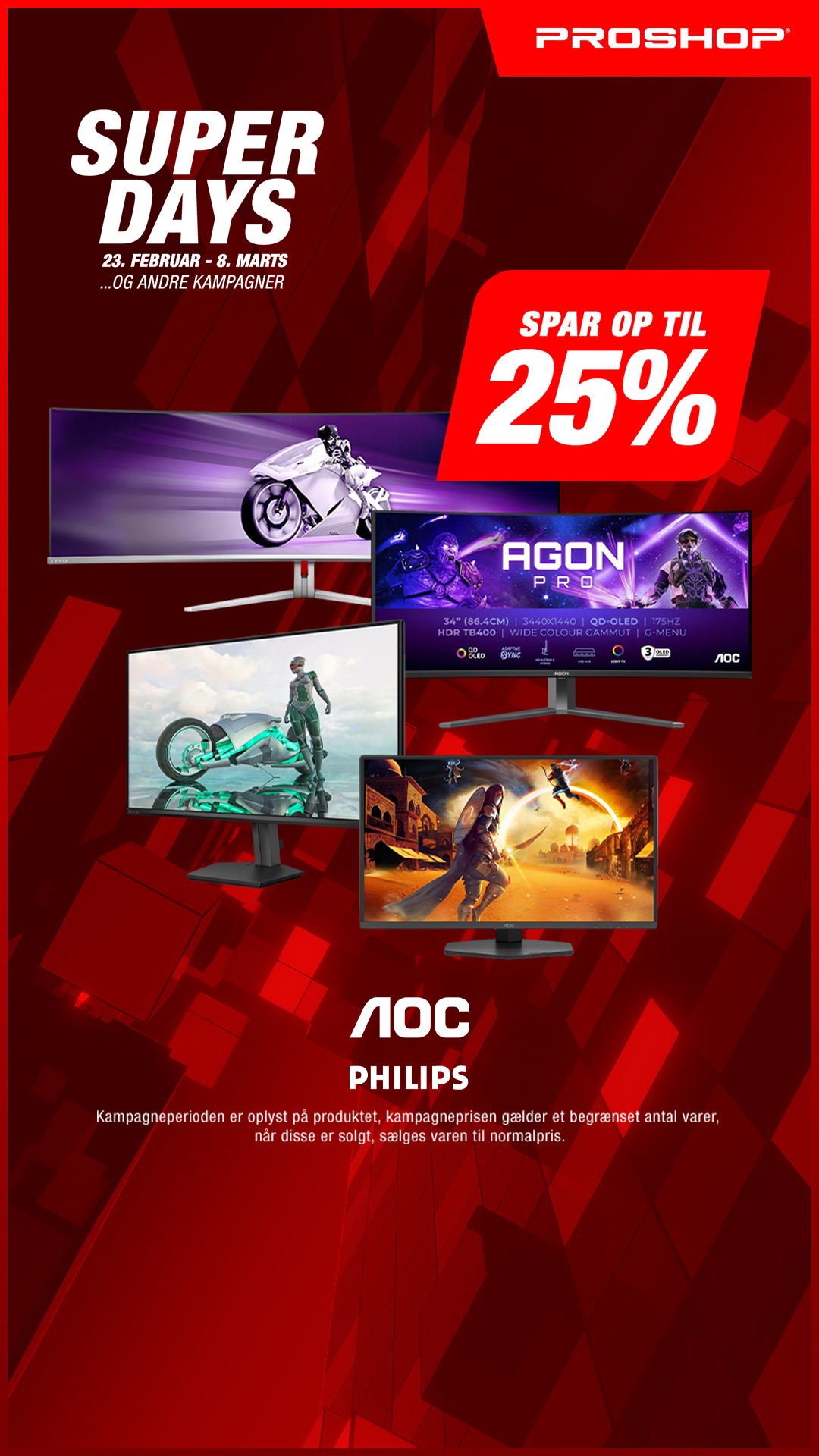 Proshop Facebook ad