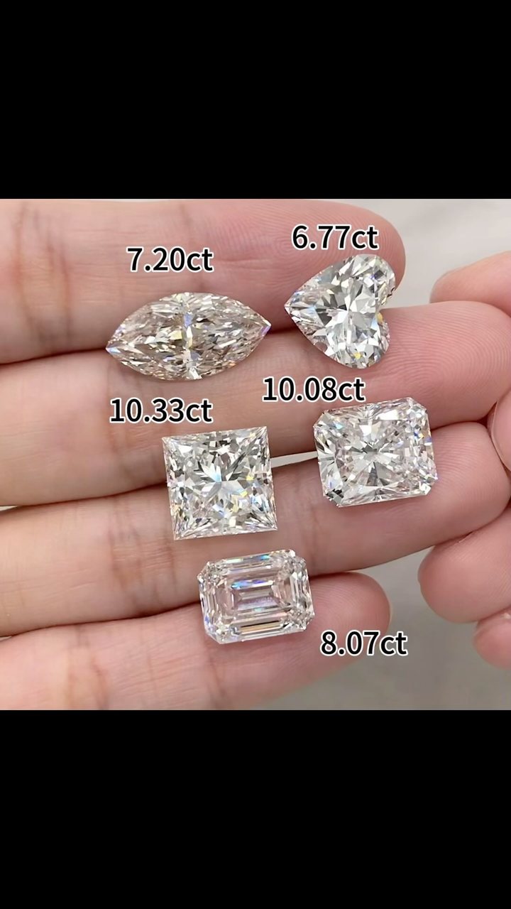 Messi Jewelry Lab Grown Diamond Facebook ad: Big carat lab diamonds