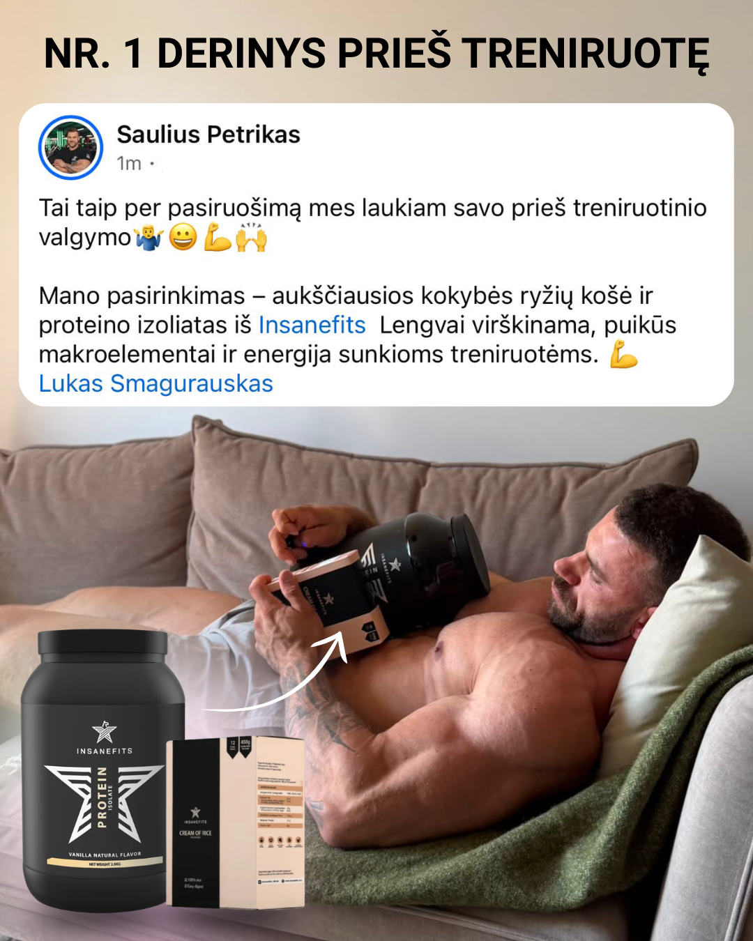 Lukas Smagurauskas Facebook ad