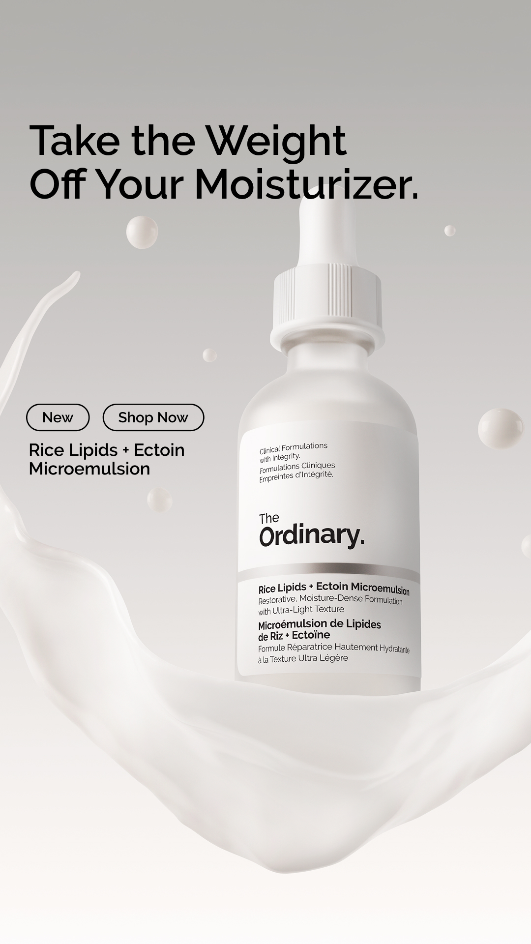 The Ordinary Facebook ad