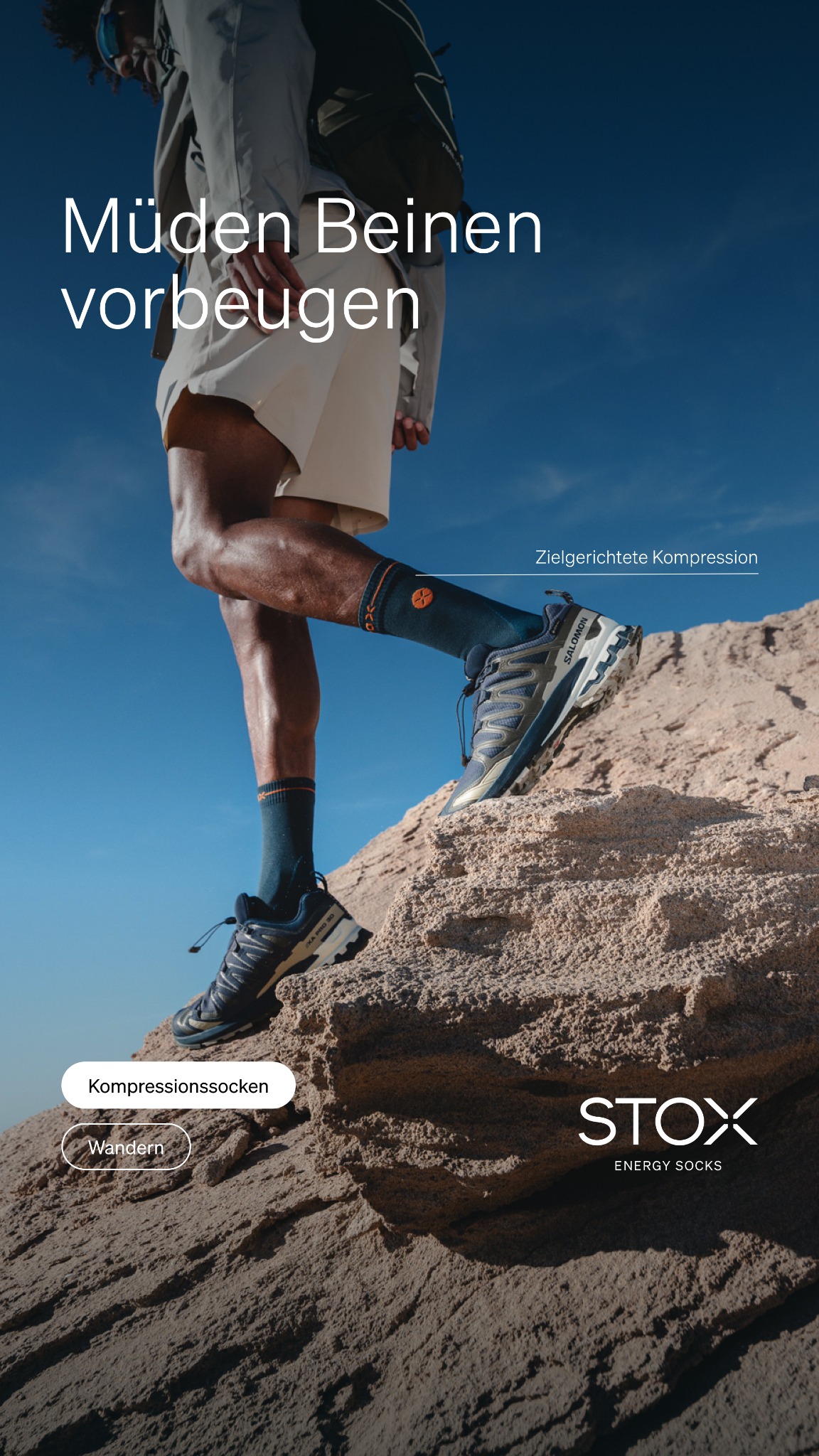 STOX Energy Socks Facebook ad