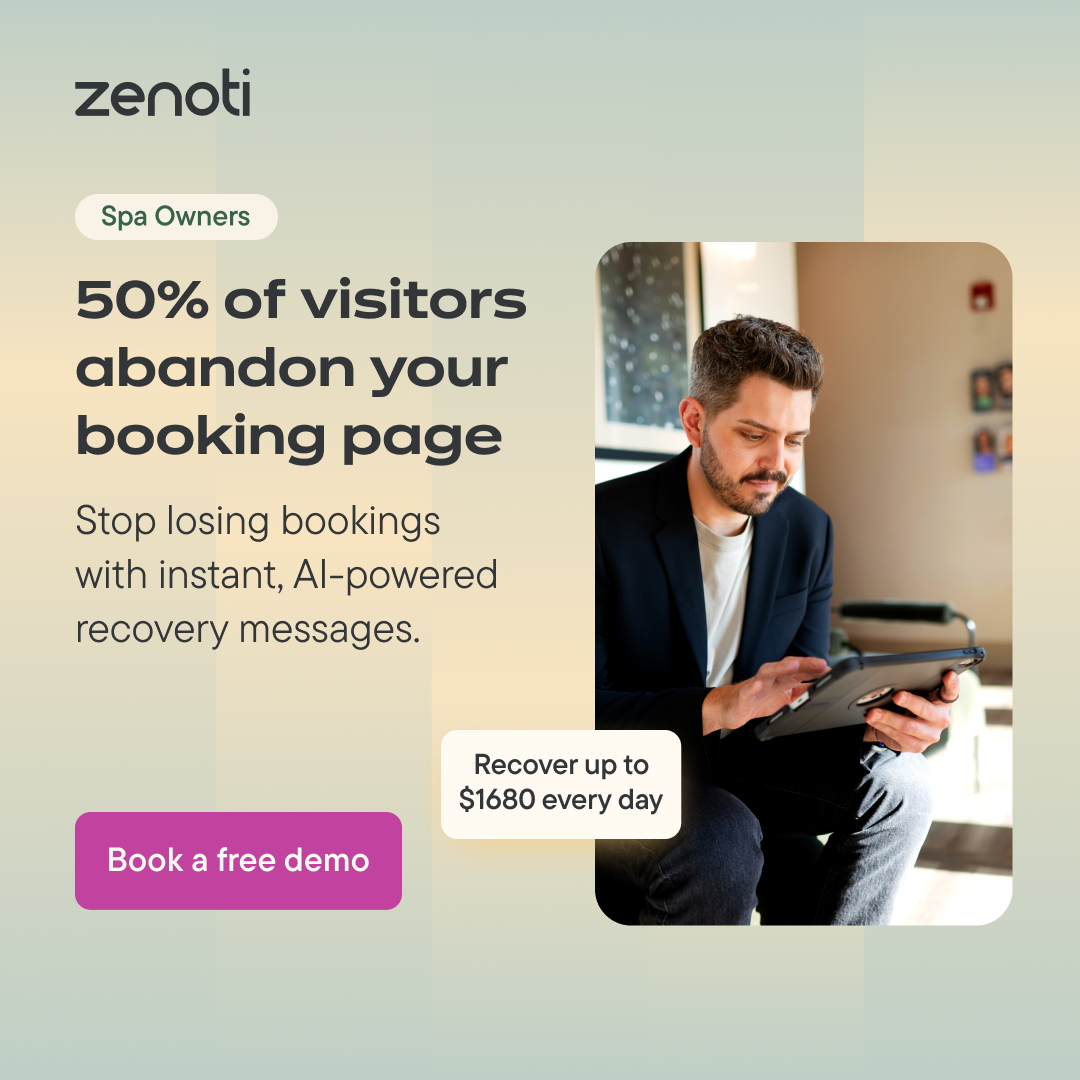 Zenoti Facebook ad