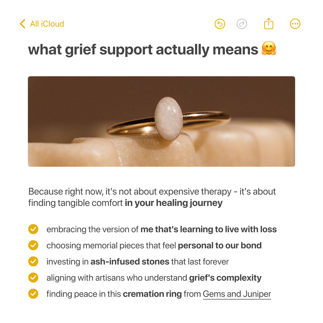 Gems and Juniper Facebook ad