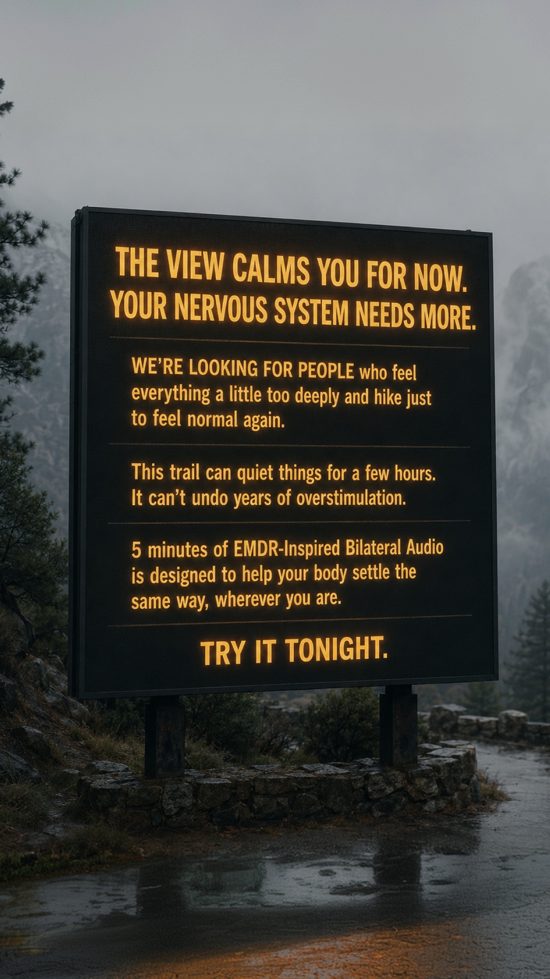 Calm Facebook ad