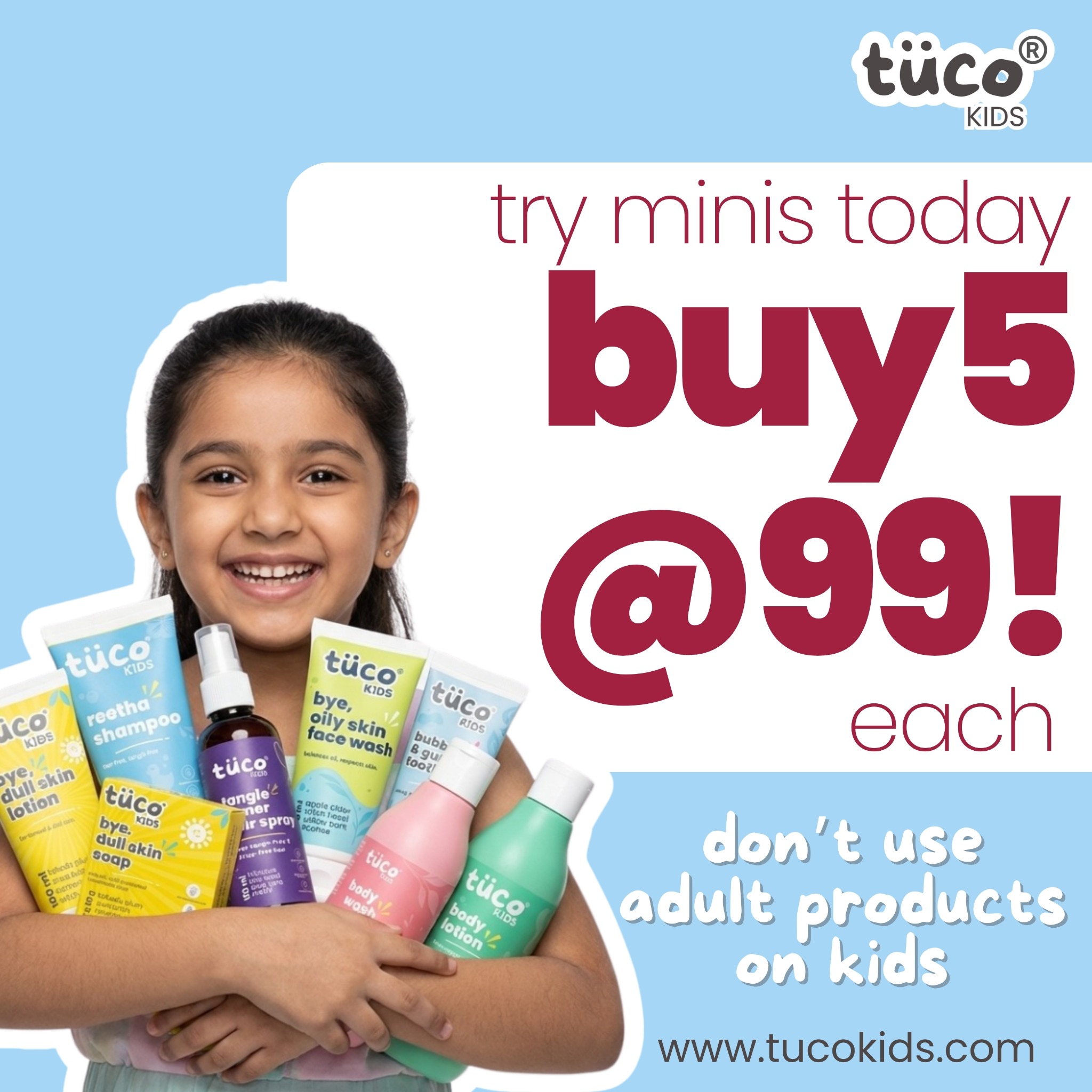 Tuco Kids Facebook ad
