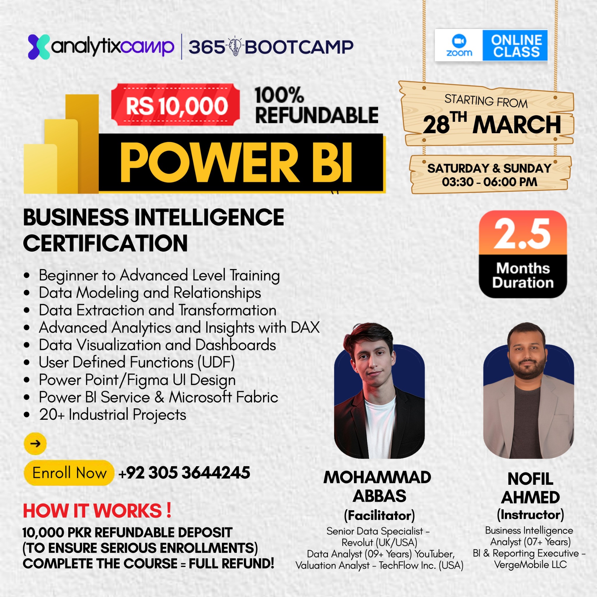 Analytix Camp Facebook ad