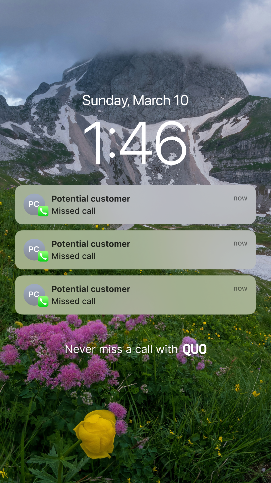 Quo - formerly OpenPhone Facebook ad