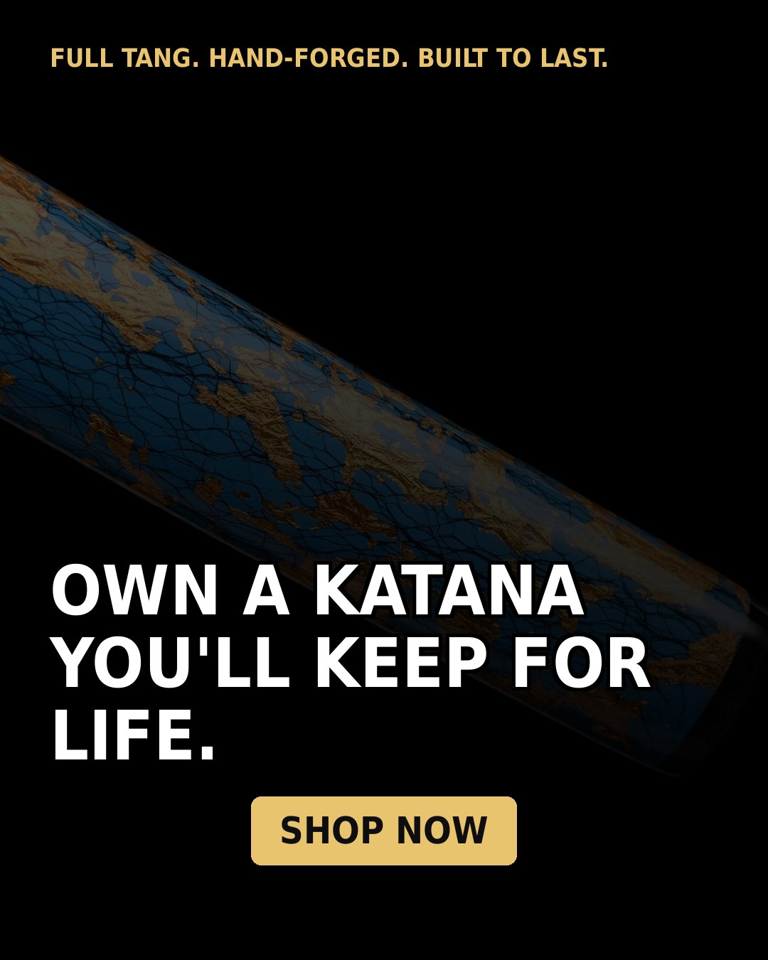 Katana Sword Facebook ad