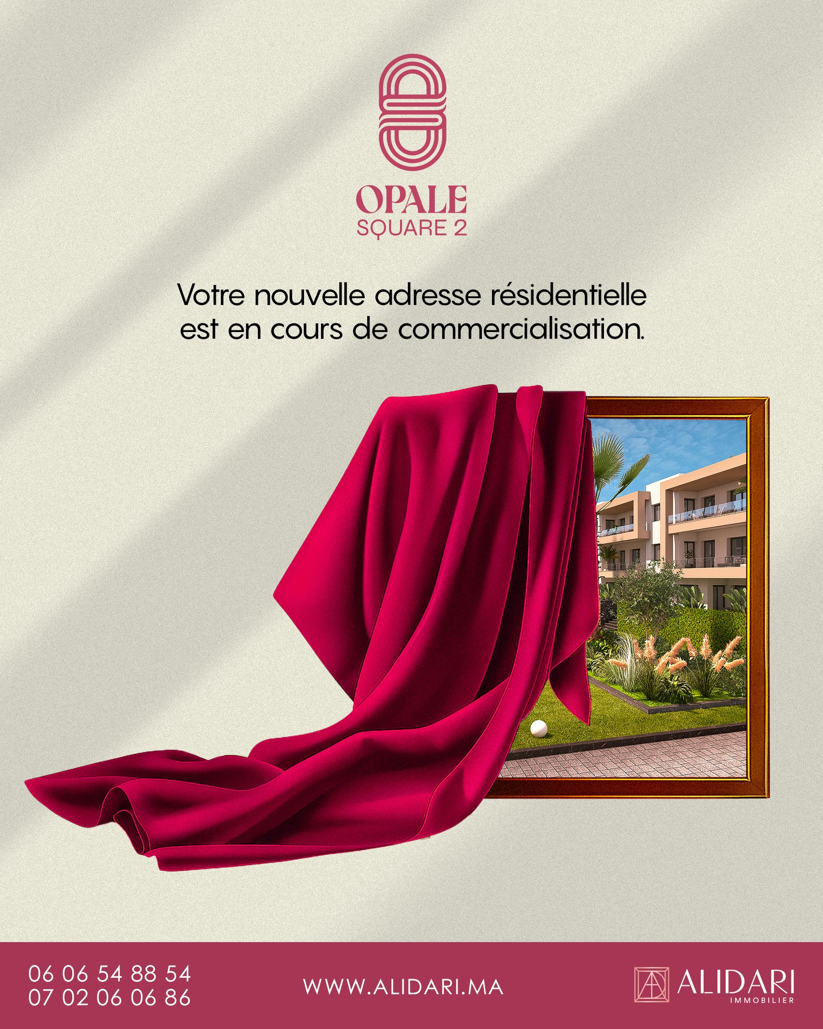 Opale Square Facebook ad: OPALE SQUARE 2 | LANCEMENT DE LA COMMERCIALISATION