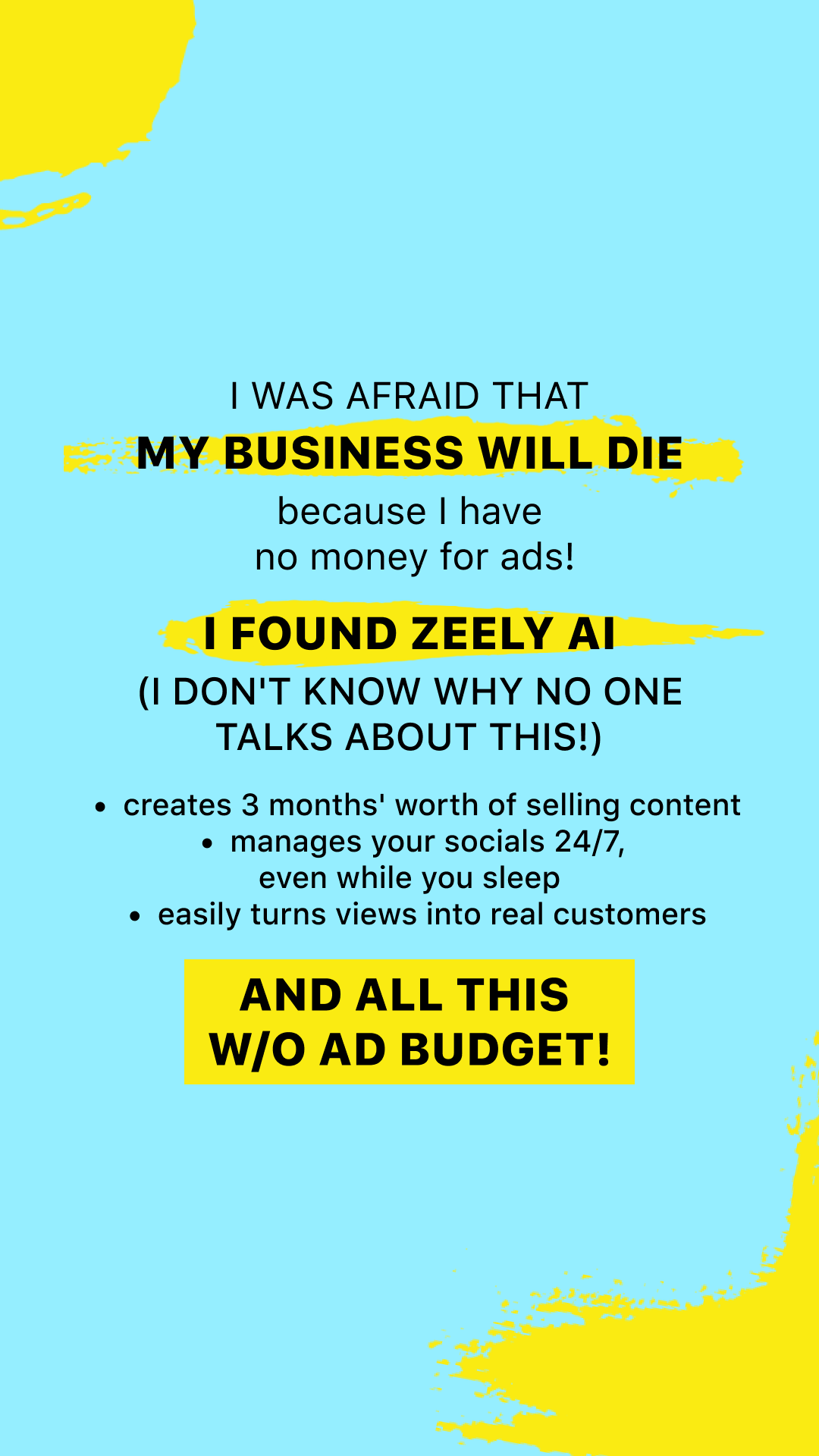 Zeely Facebook ad