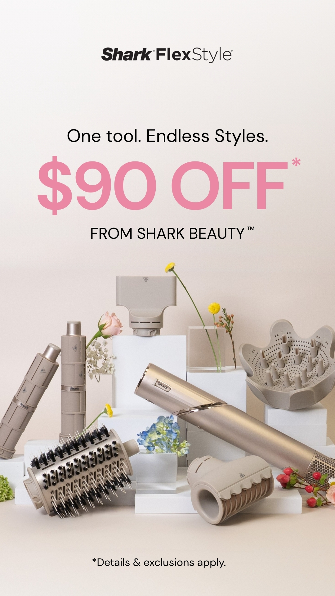 Shark Beauty Facebook ad