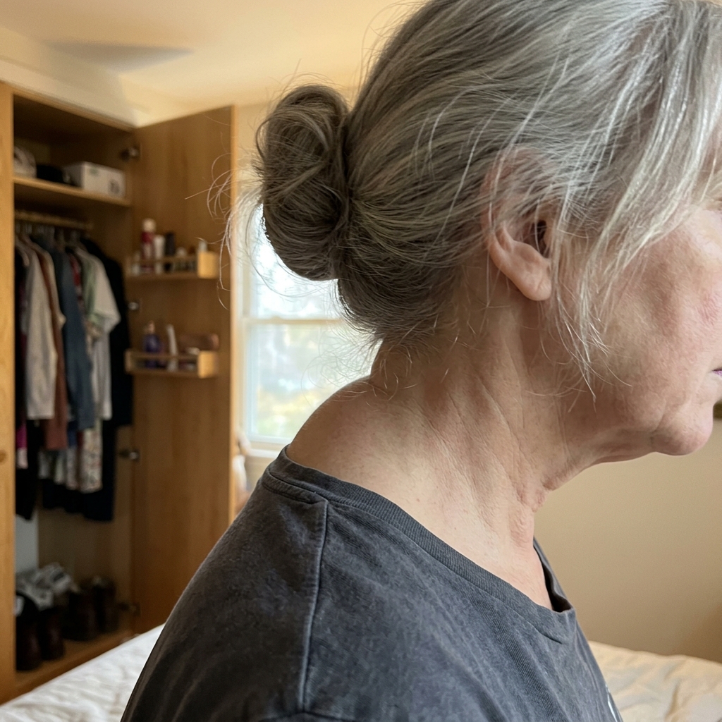 Ageless Posture Secrets Facebook ad: How I discovered the cause of my neck hump issues.