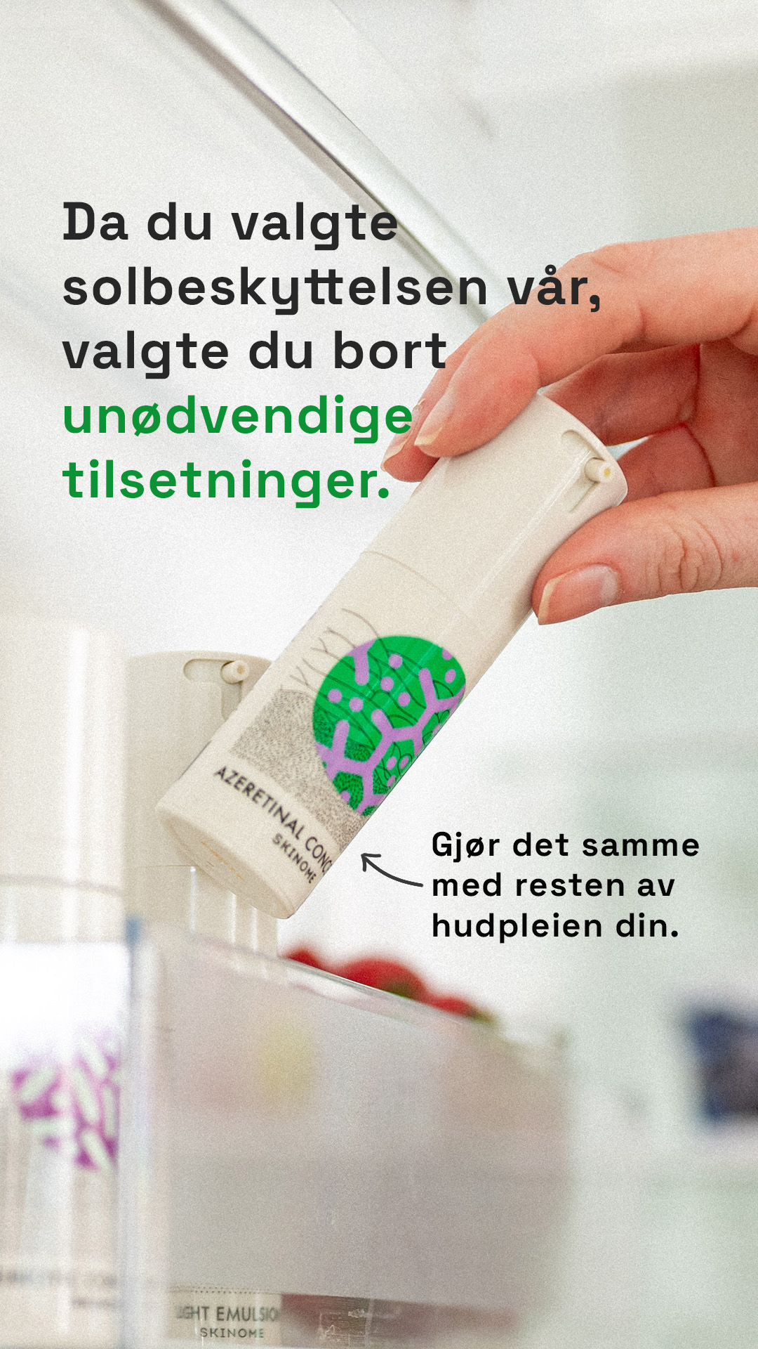 Skinome Facebook ad
