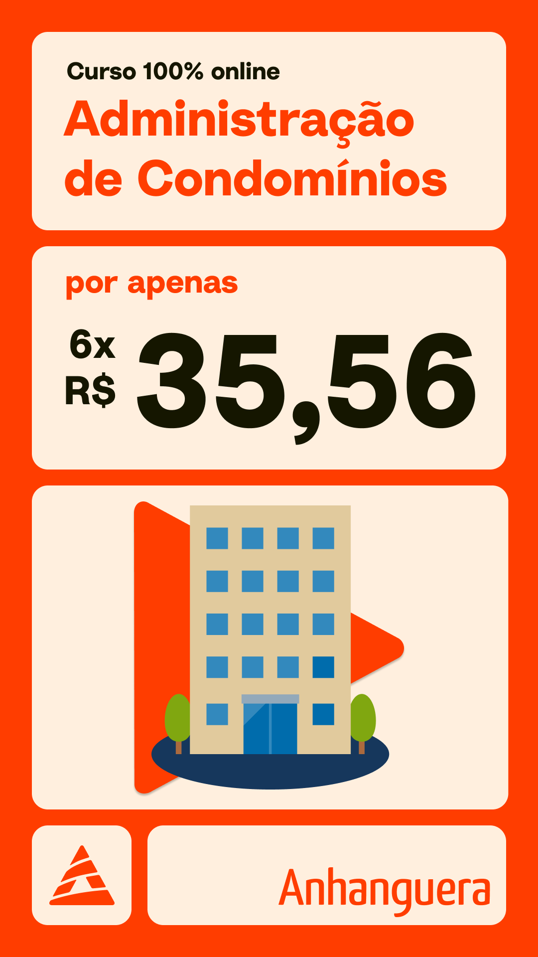 Anhanguera Educacional Facebook ad