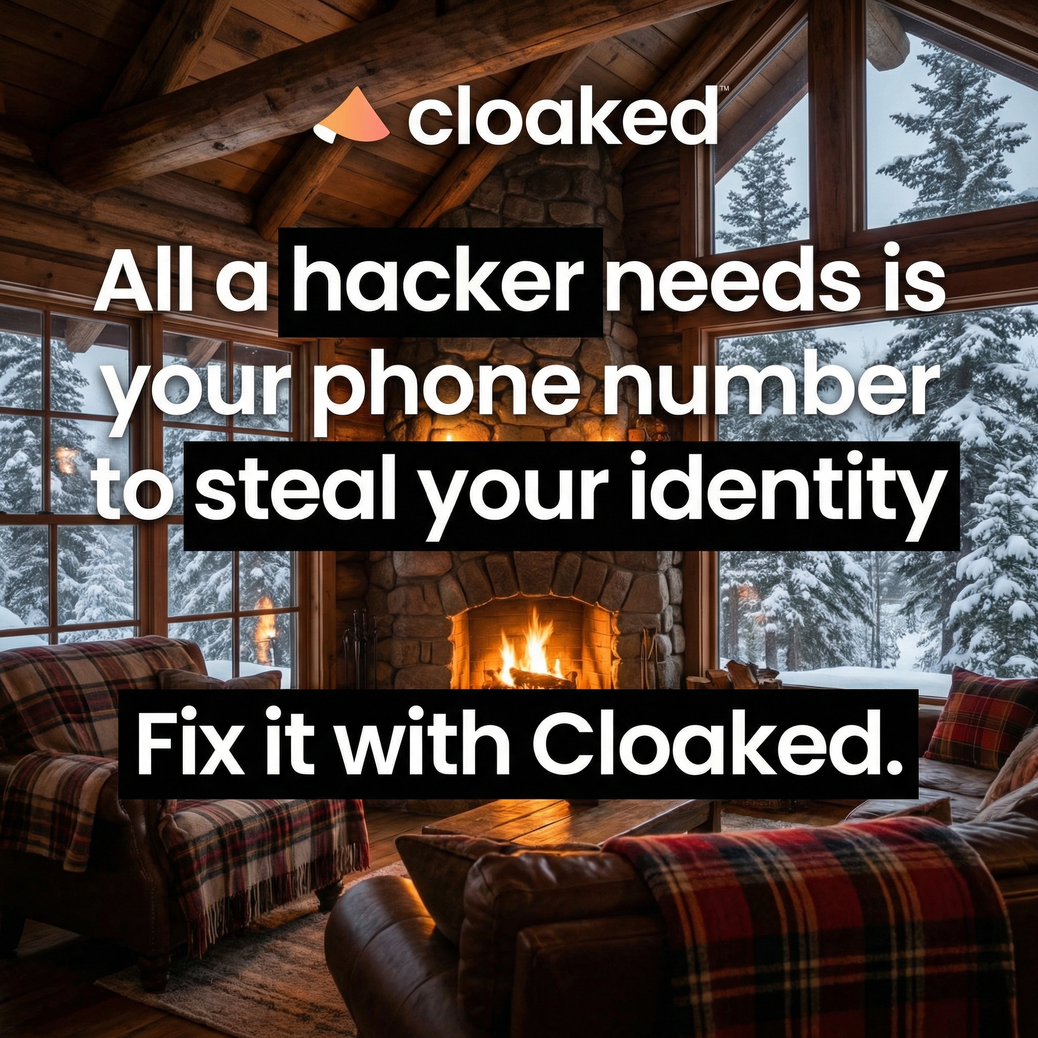 Cloaked Inc. Facebook ad