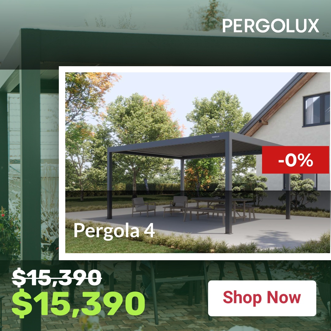 pergolux.au Facebook ad: Complete your upgrade today.