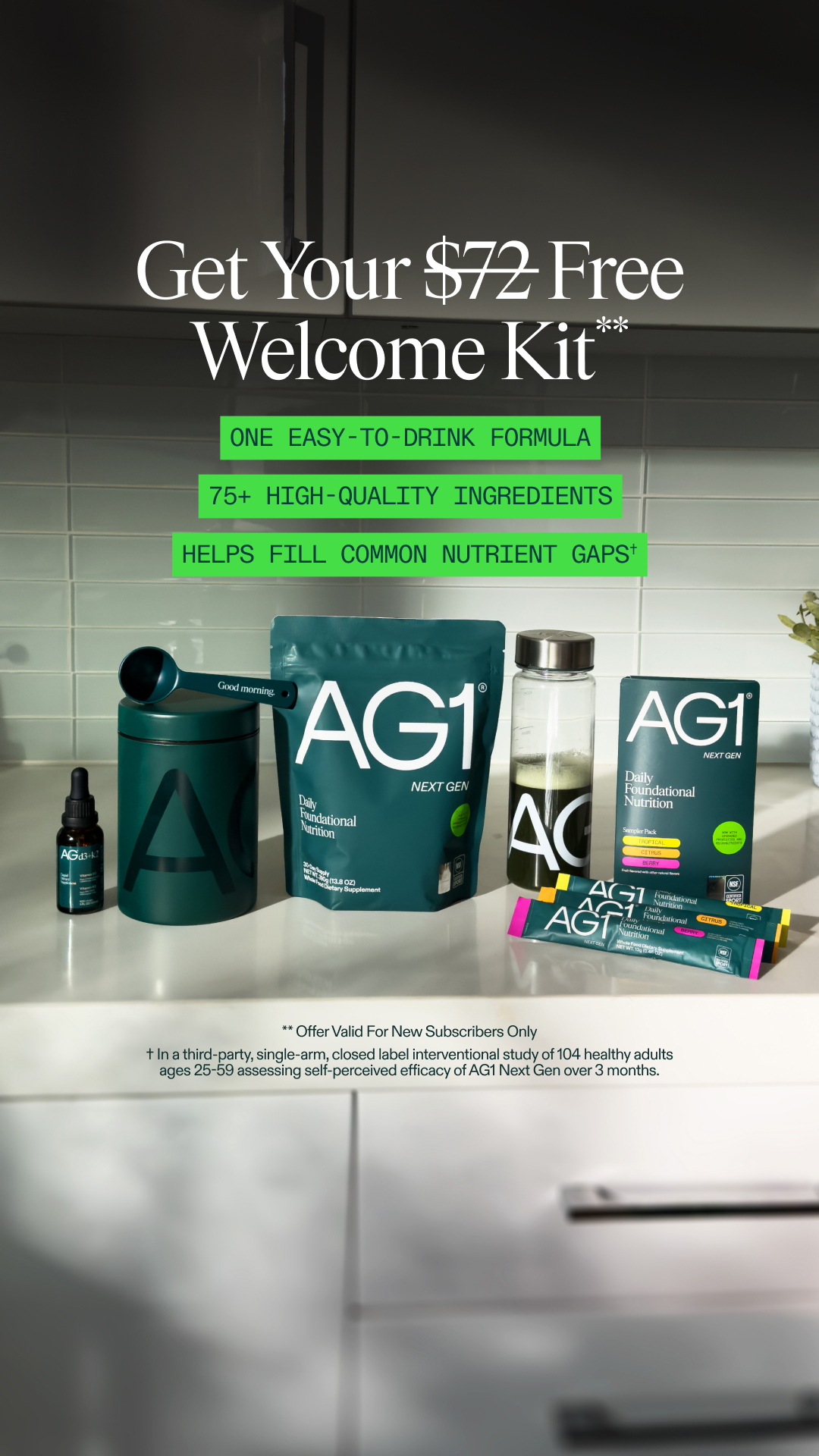 AG1 by Athletic Greens Facebook ad