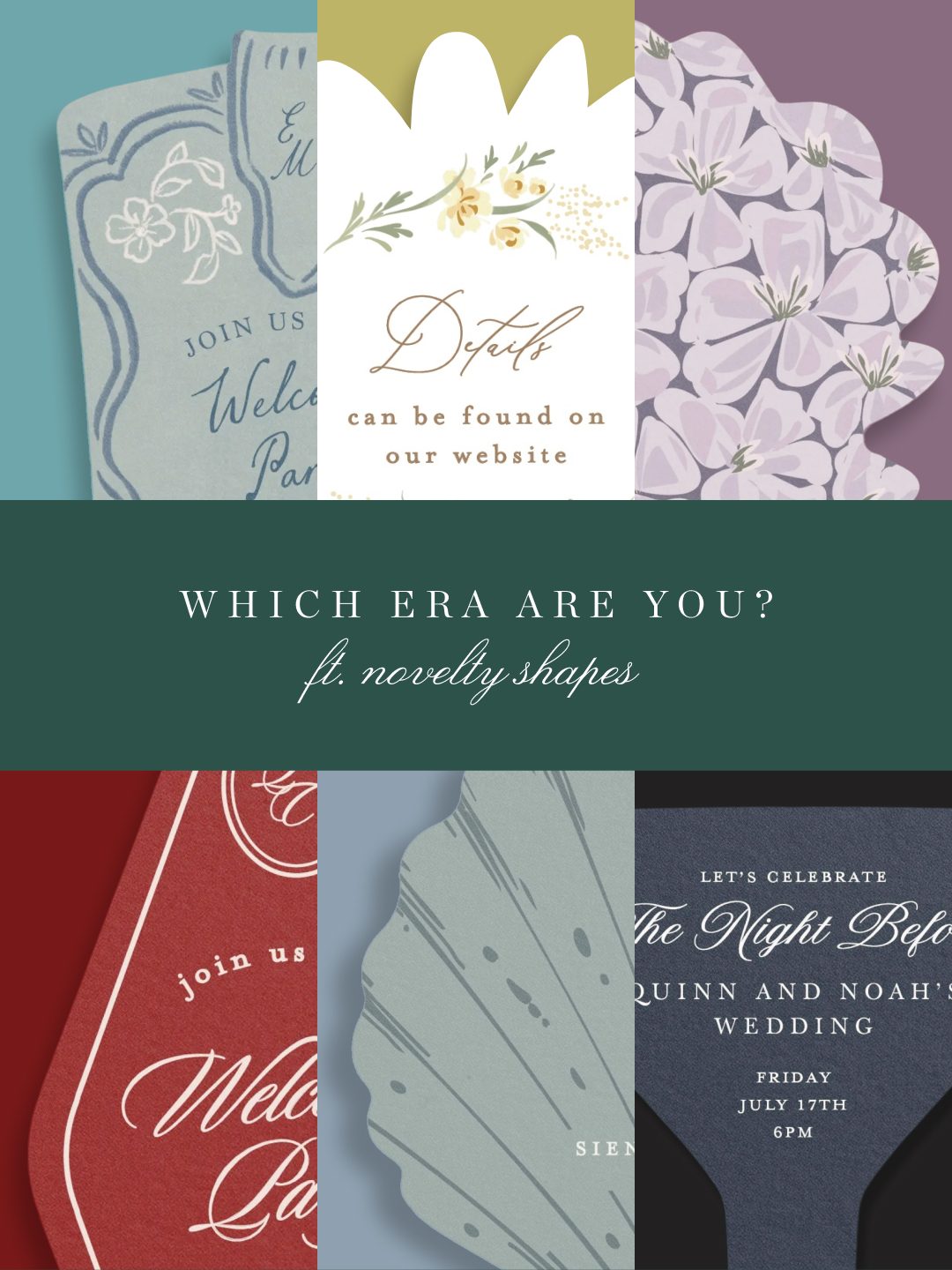 Minted Weddings Facebook ad