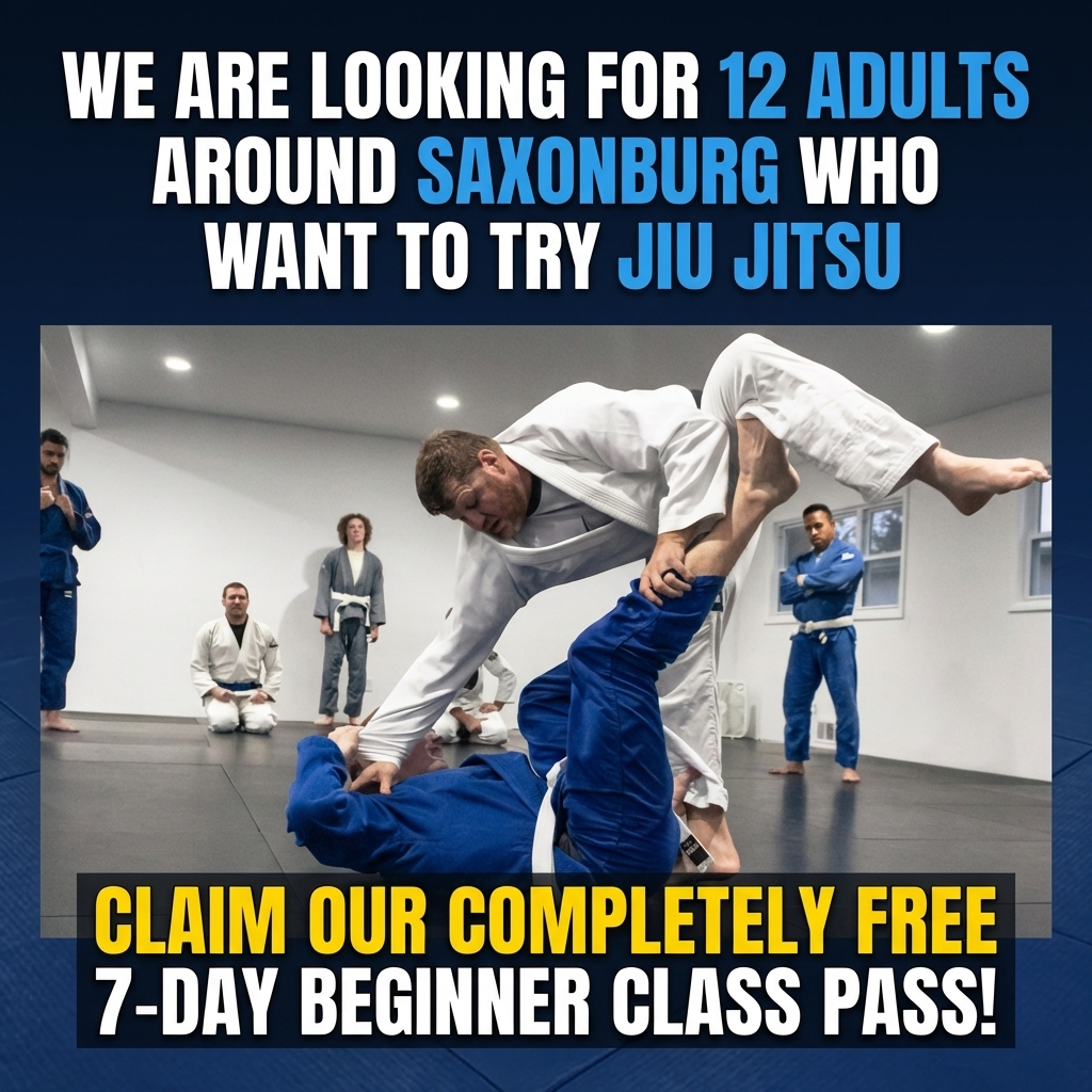Empower Jiu Jitsu Facebook ad: 1 Week FREE TRIAL for ADULTS