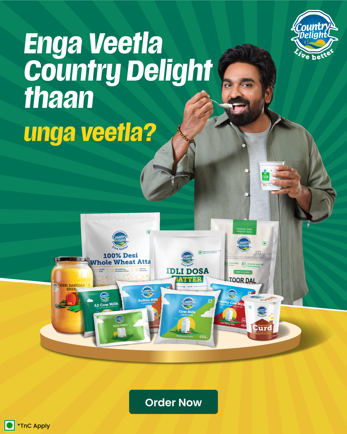 Country Delight Facebook ad