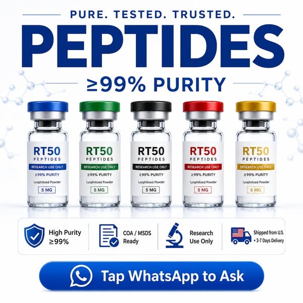 Austin Cooper Facebook ad: Let’s Solve Your Peptide Supply, Talk to Us