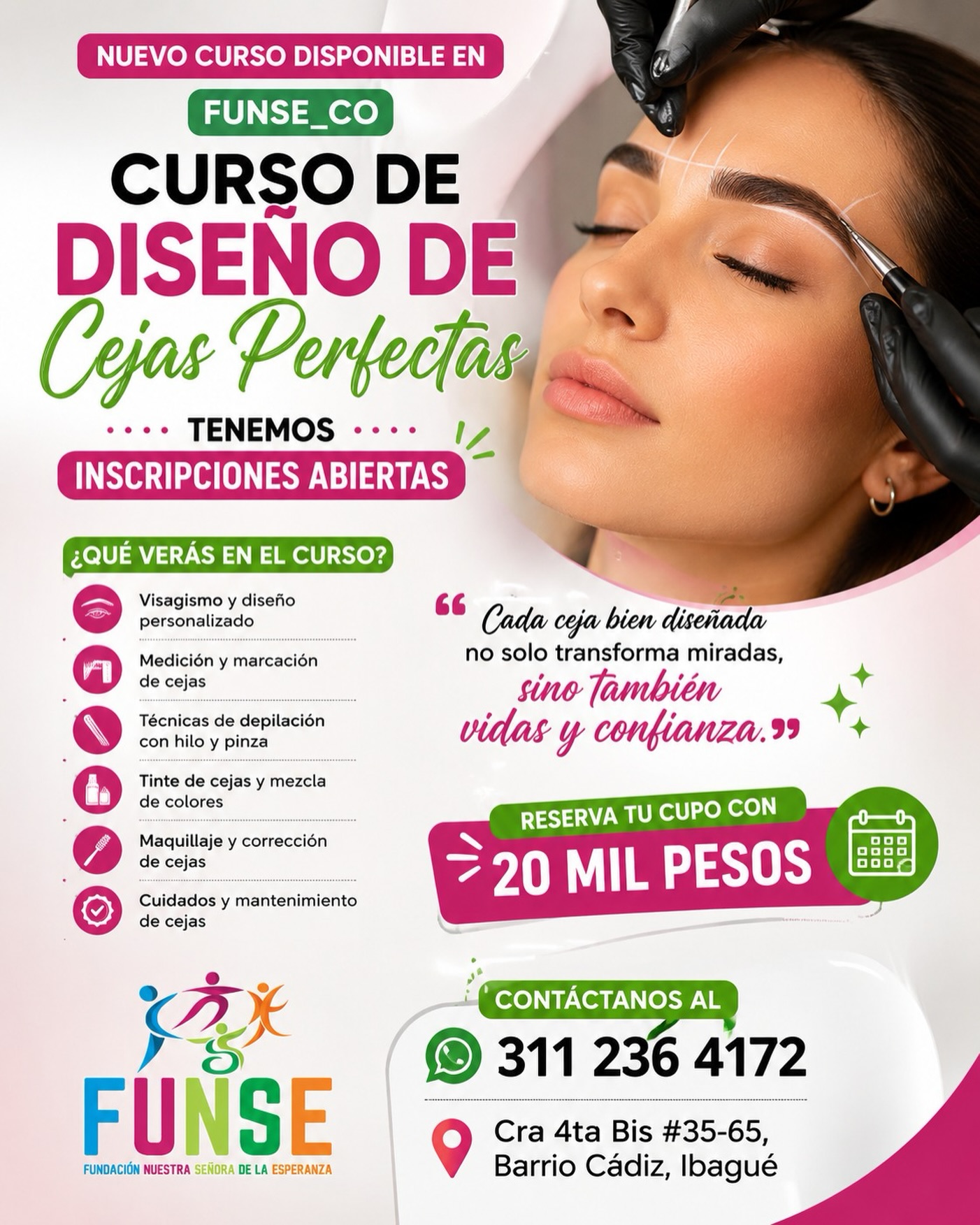 FUNSE - Fund. Nuestra Sra de la Esperanza Facebook ad: ¡NUEVO CURSO DISPONIBLE EN FUNSE_CO!