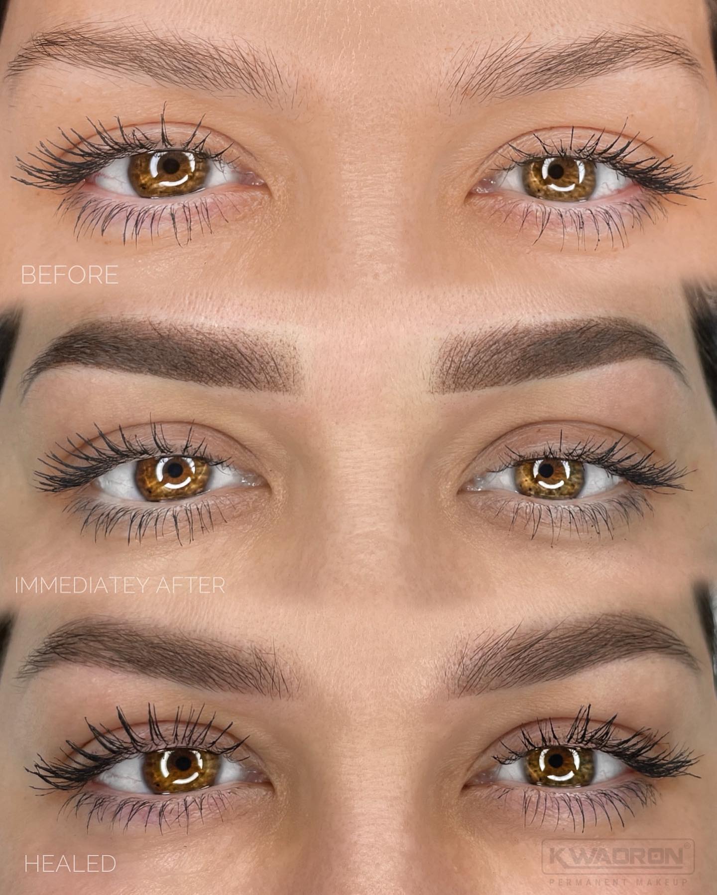 Dubai Eyebrows/Makeup Facebook ad: Powder brows