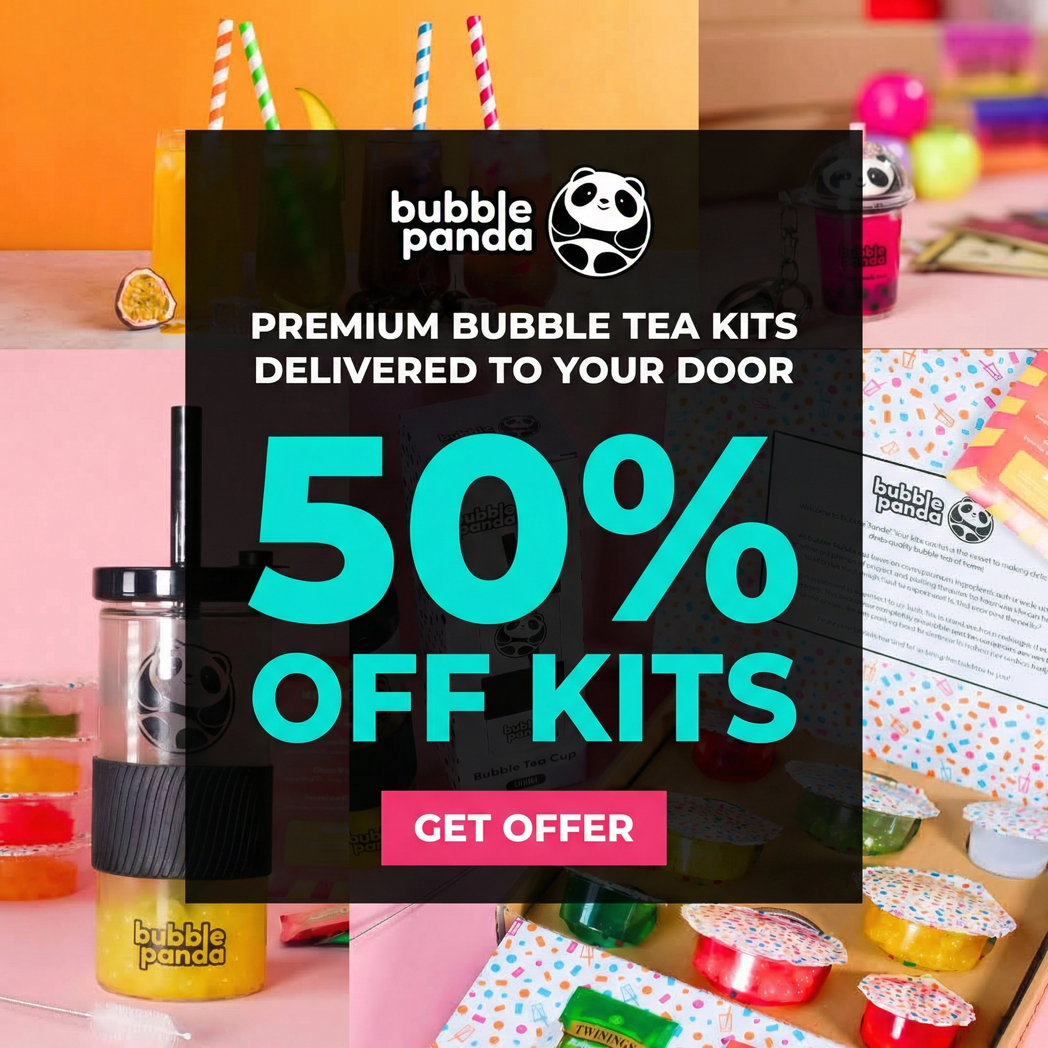 Bubble Panda Facebook ad