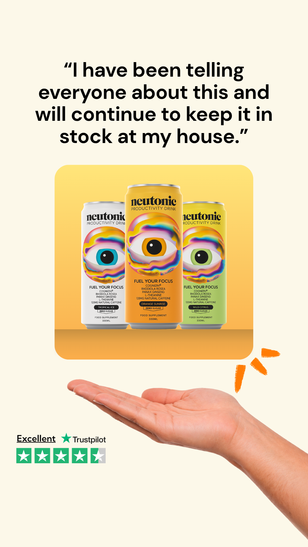 Neutonic Facebook ad