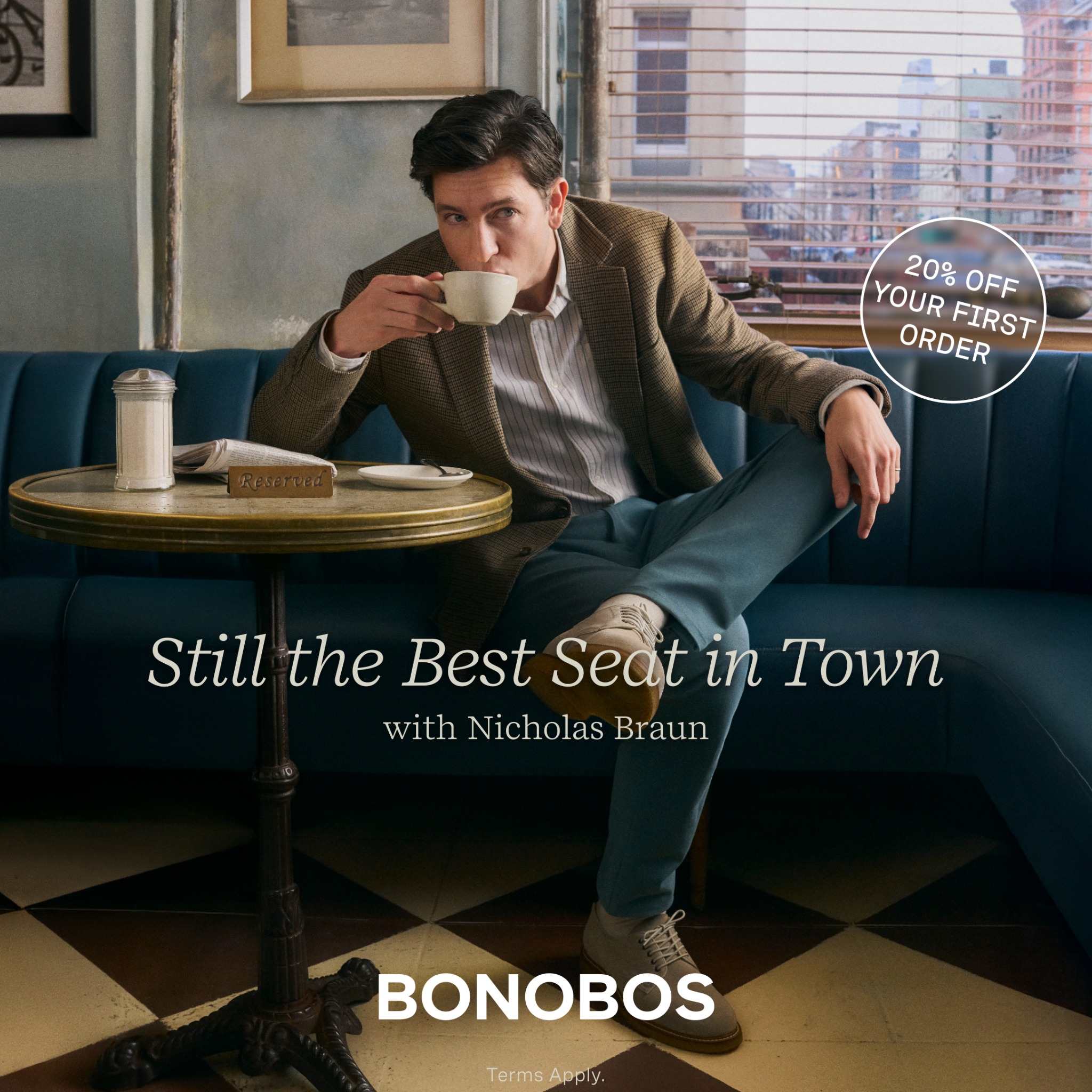Bonobos Facebook ad from Feb 10, 2026