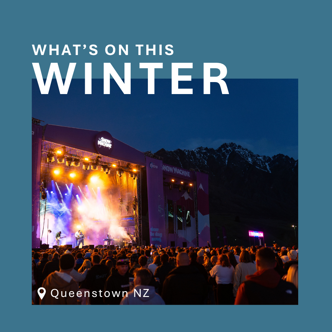 Queenstown NZ Facebook ad: Queenstown's winter calendar is packed.