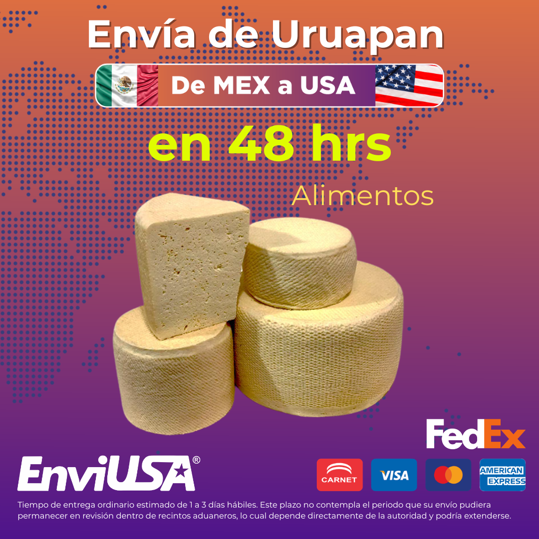 Paquetería Enviusa Facebook ad: Envíos a USA en 48 horas