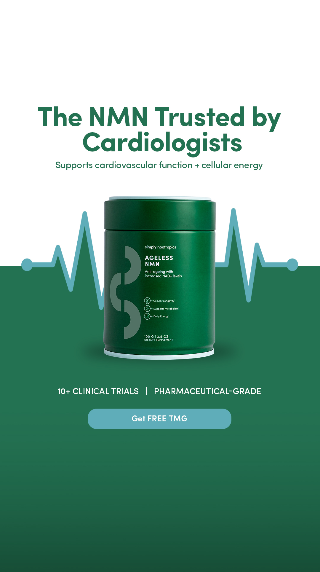 Simply Nootropics Facebook ad