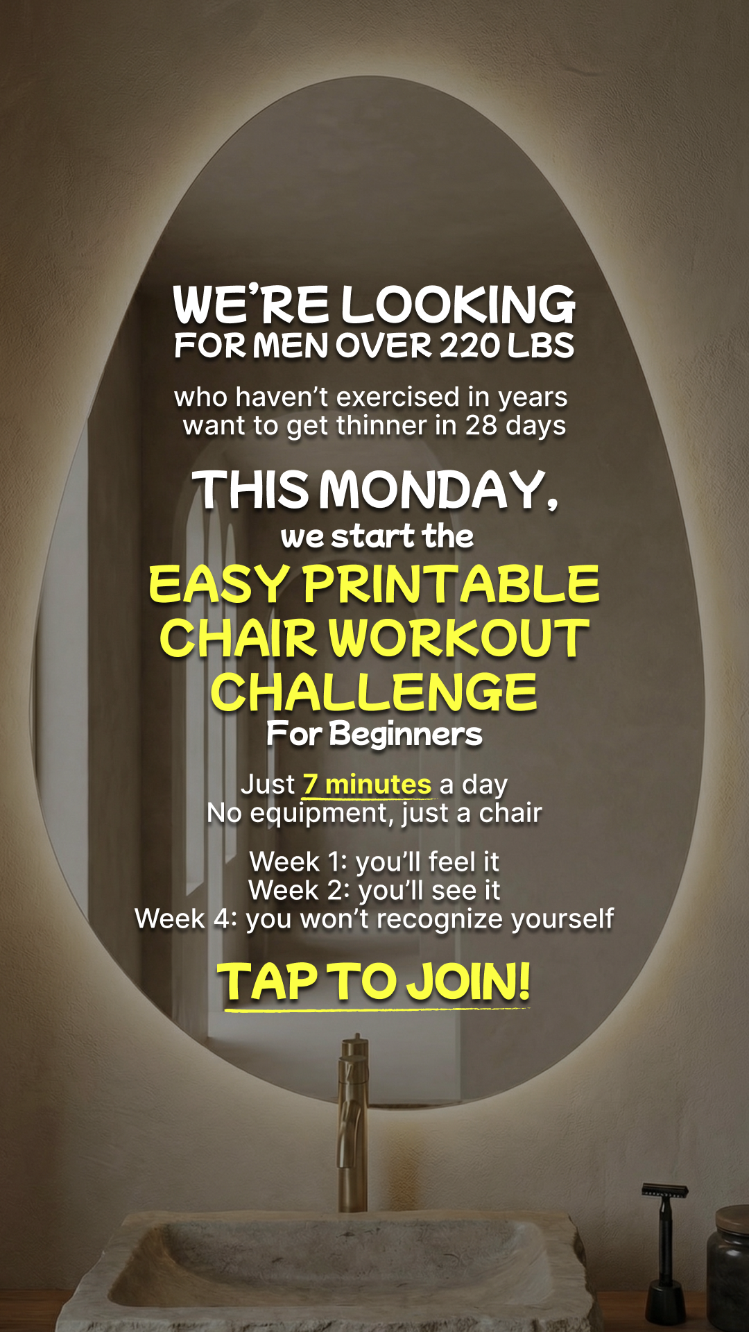 Мy 28 Day Challenge Facebook ad