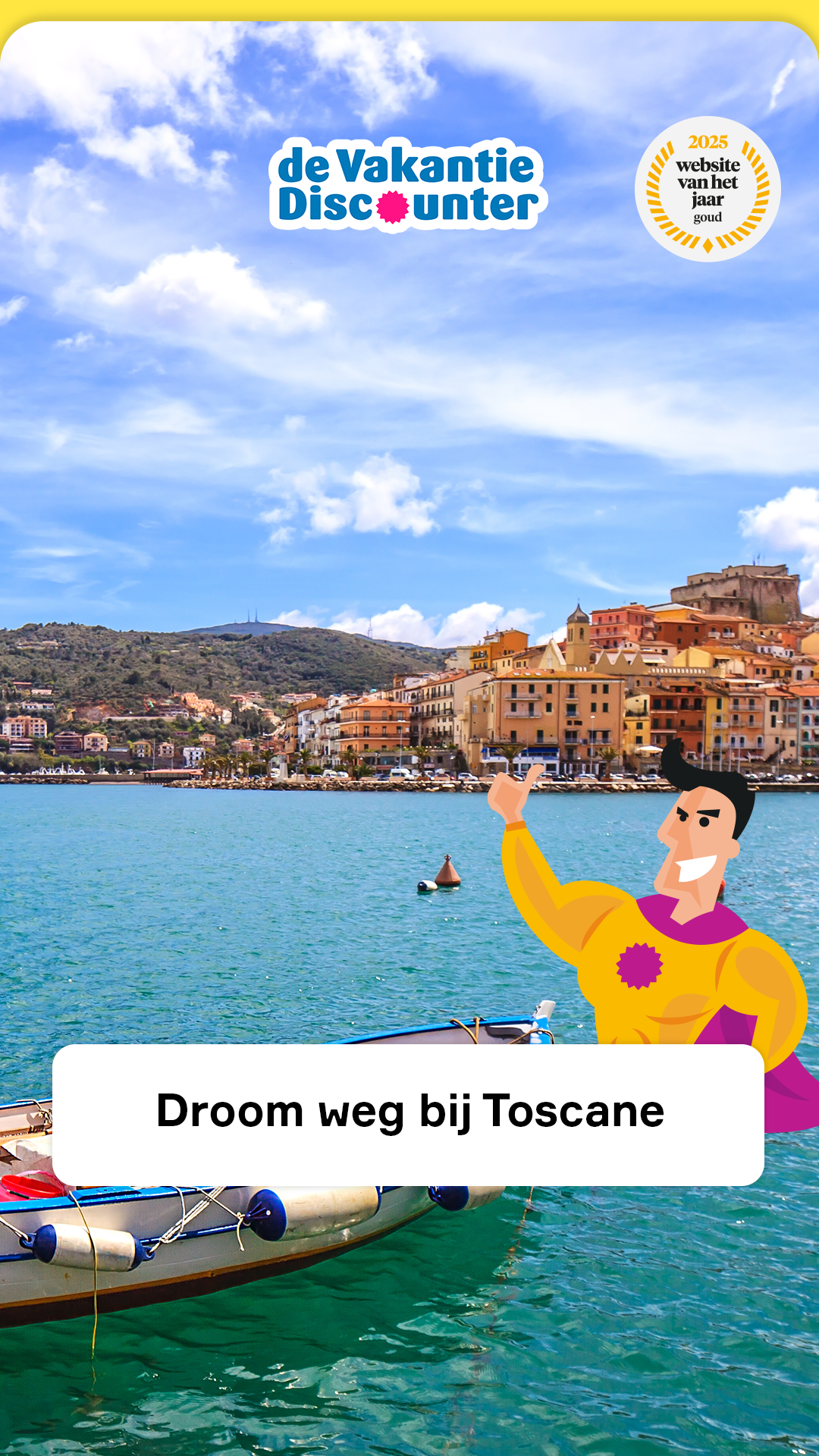 de VakantieDiscounter Facebook ad