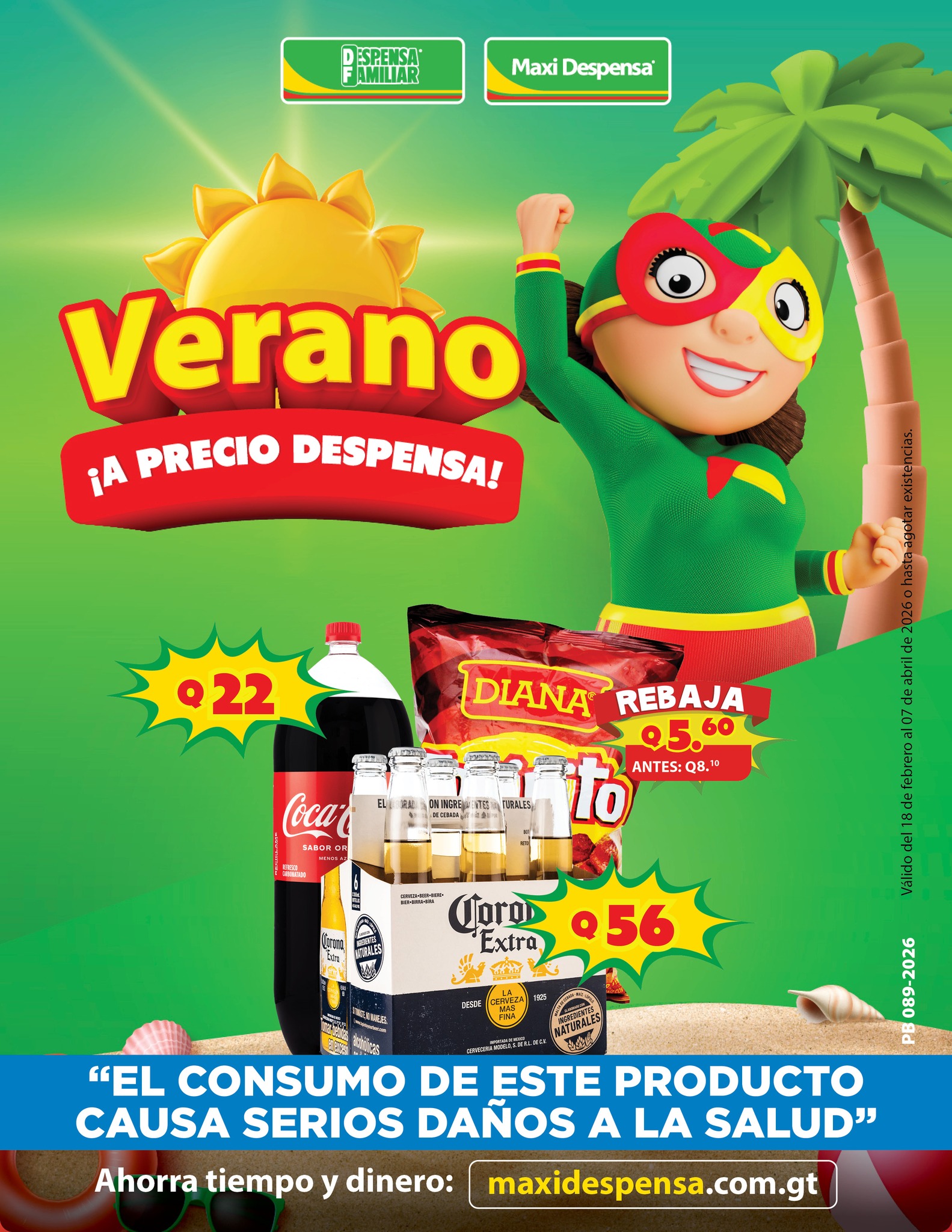 Despensa Familiar y Maxi Despensa Guatemala Facebook ad: Aprovecha el este verano y disfruta de tus…