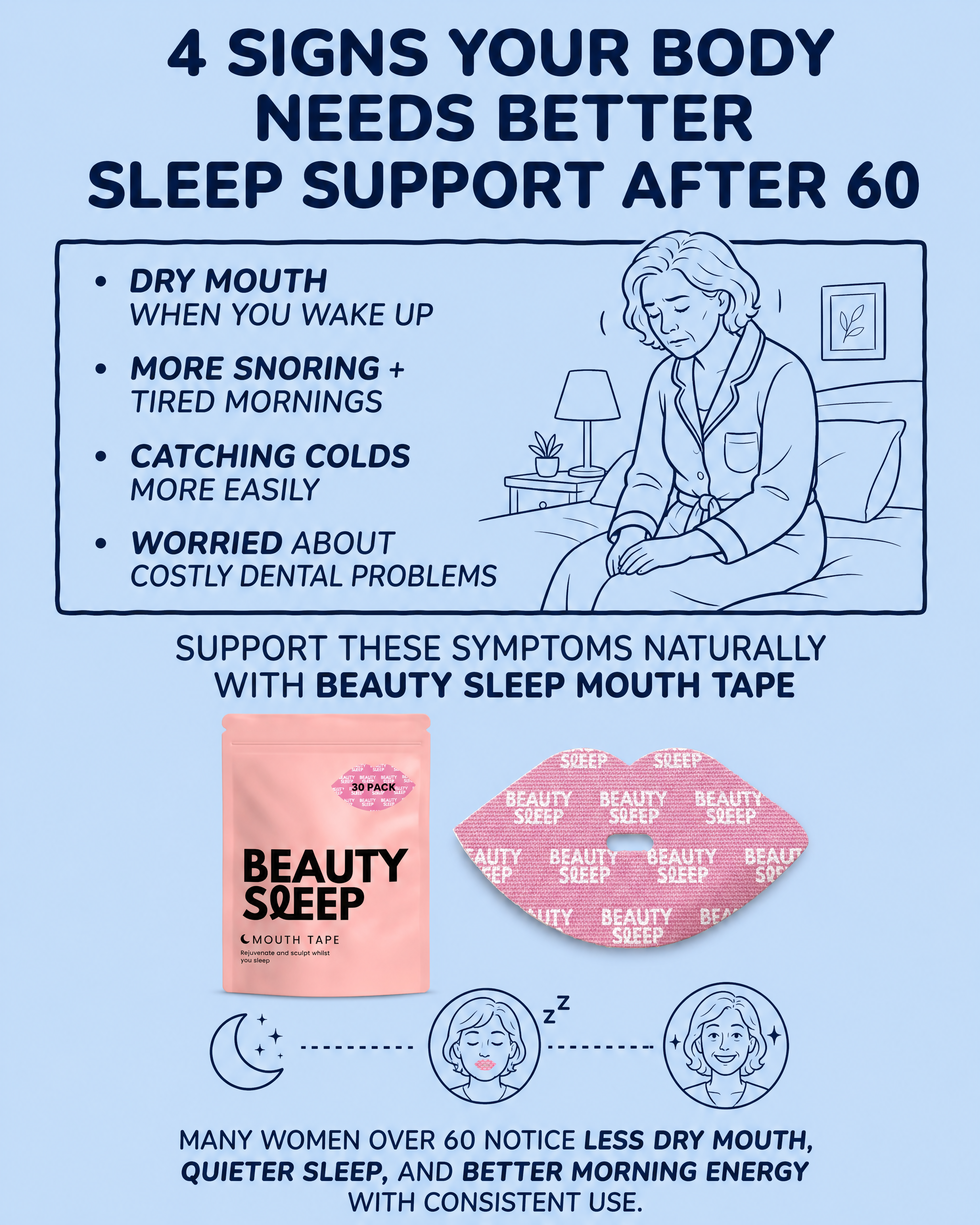 Beauty Sleep Facebook ad