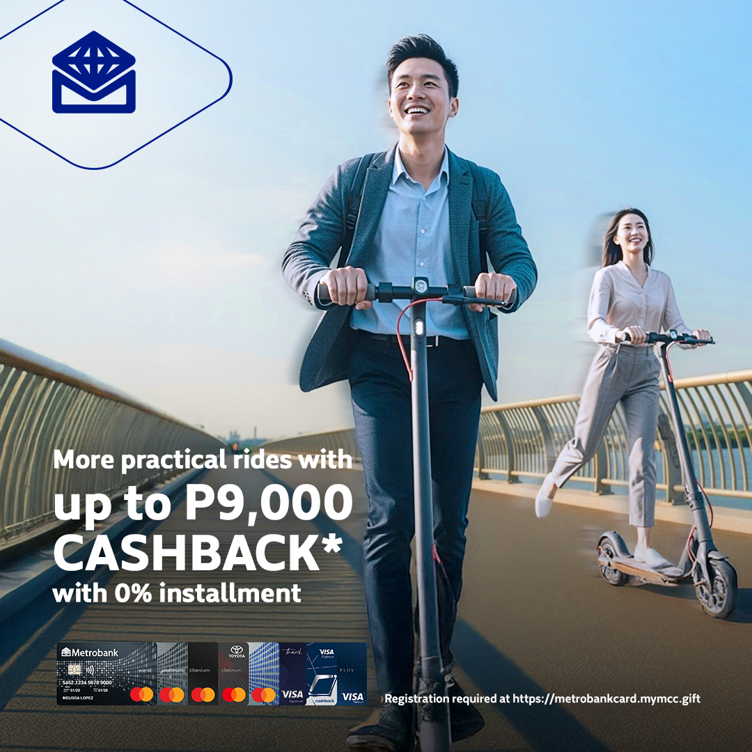 Metrobank Card Facebook ad