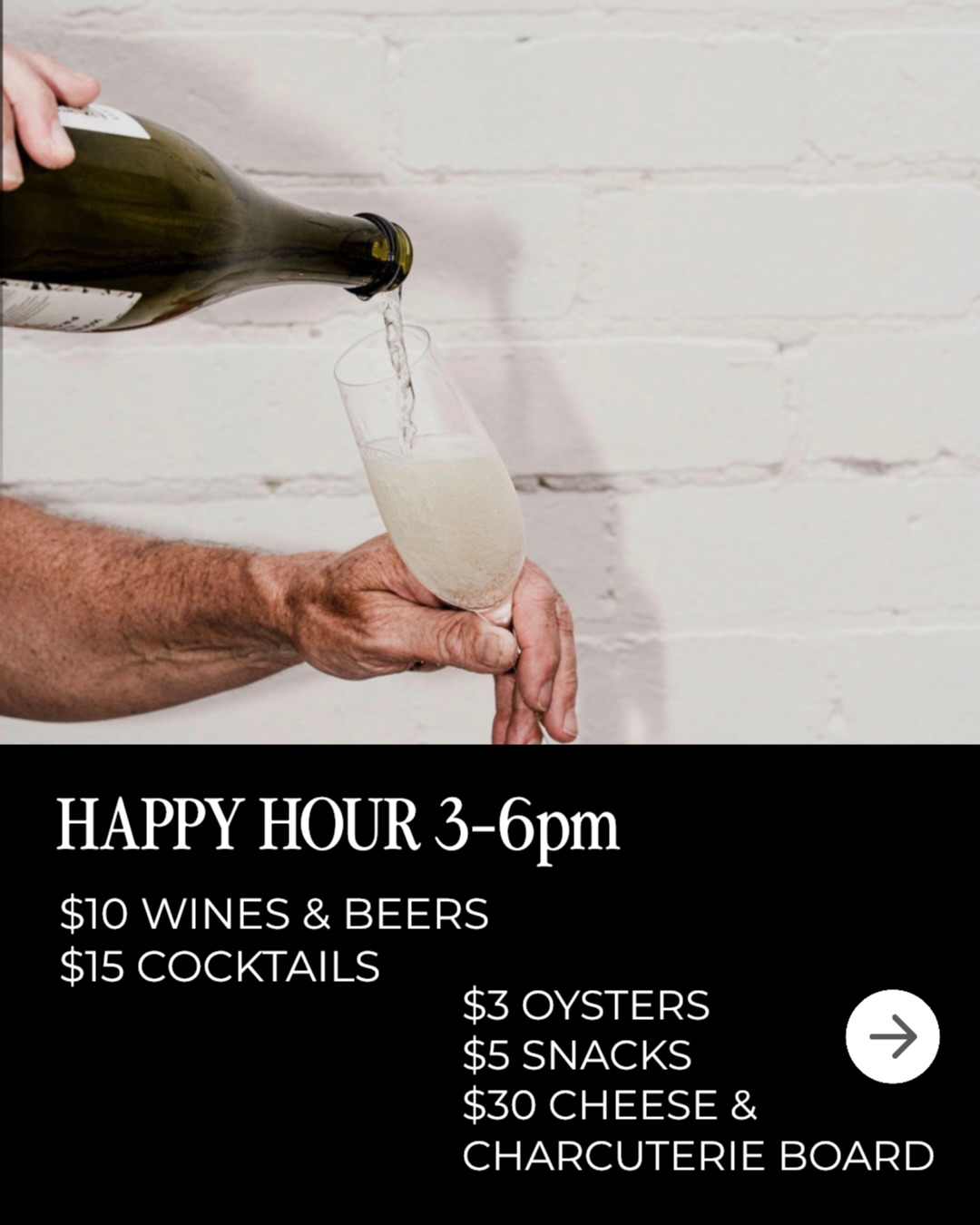 thebirch_newtown Facebook ad: HAPPY HOUR AT THE BIRCH