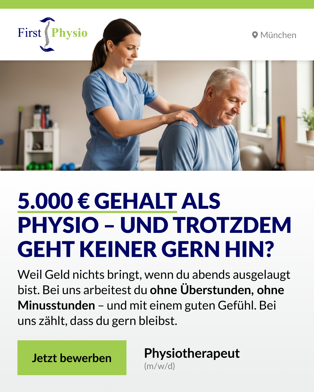 First Physio Facebook ad from Jun 27, 2025