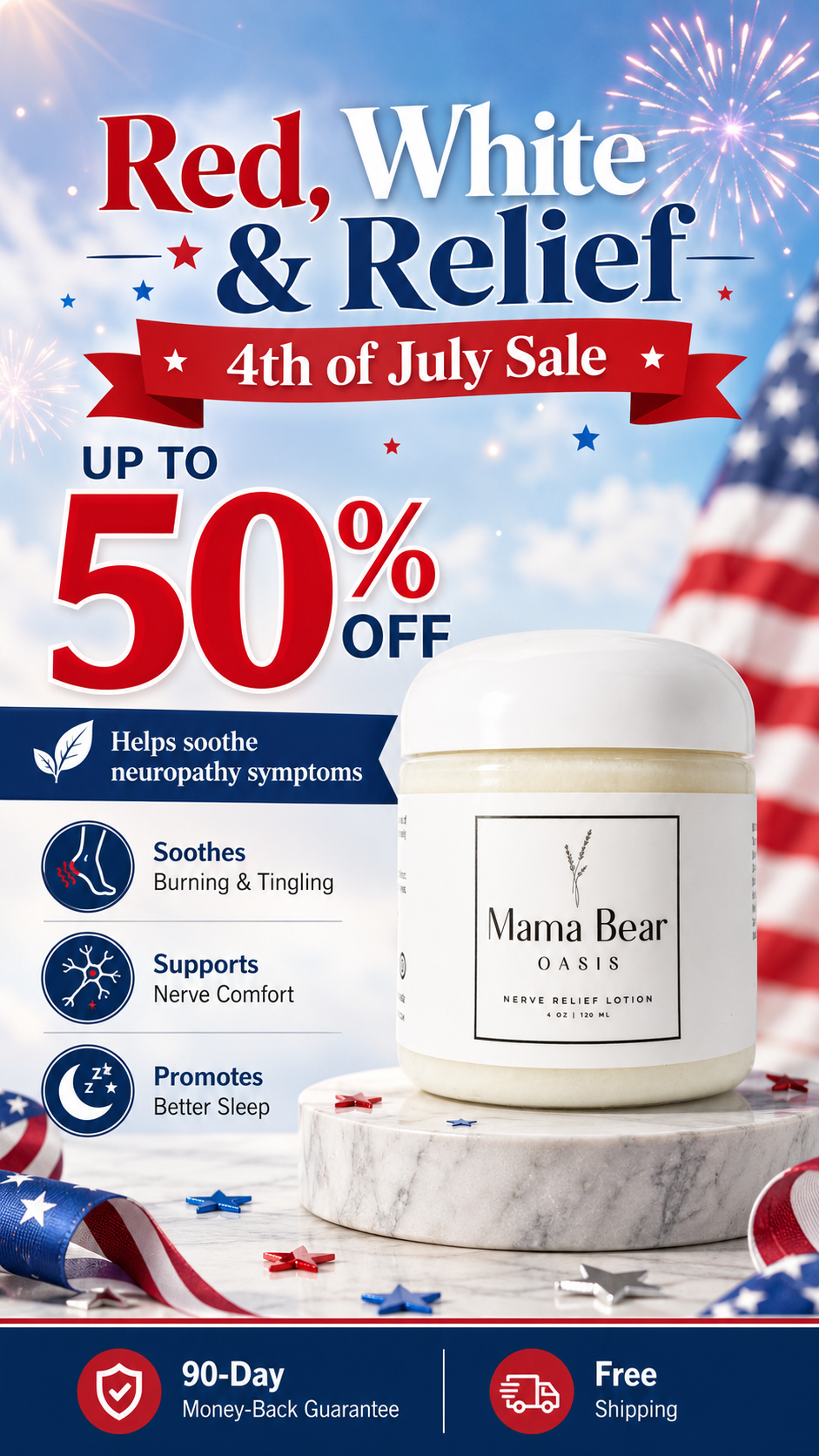 Mama Bear Oasis Facebook ad