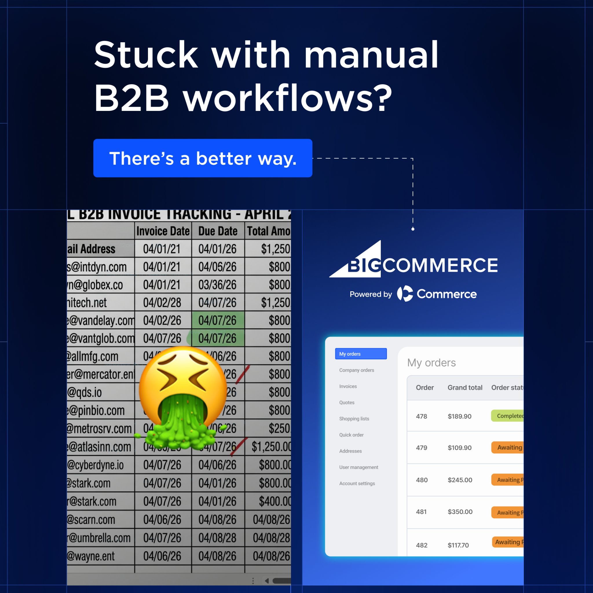 BigCommerce Facebook ad