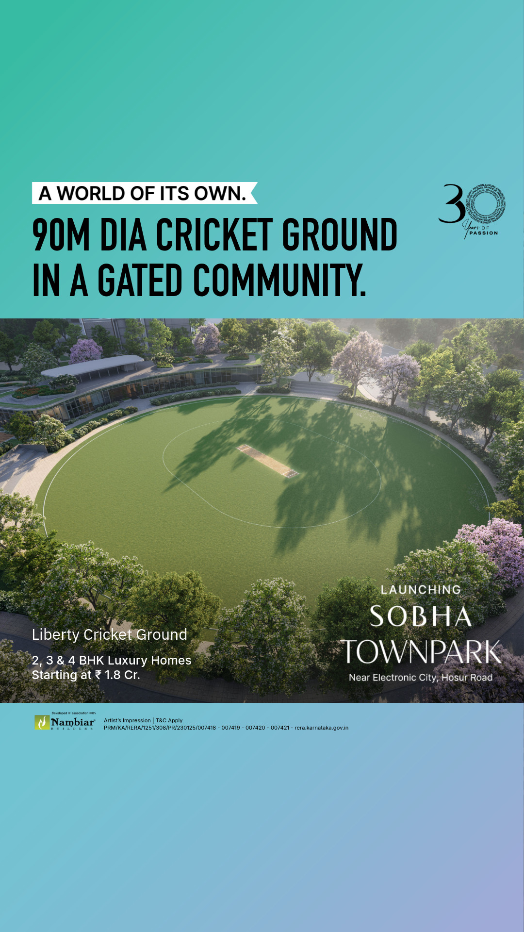 SOBHA Limited Facebook ad