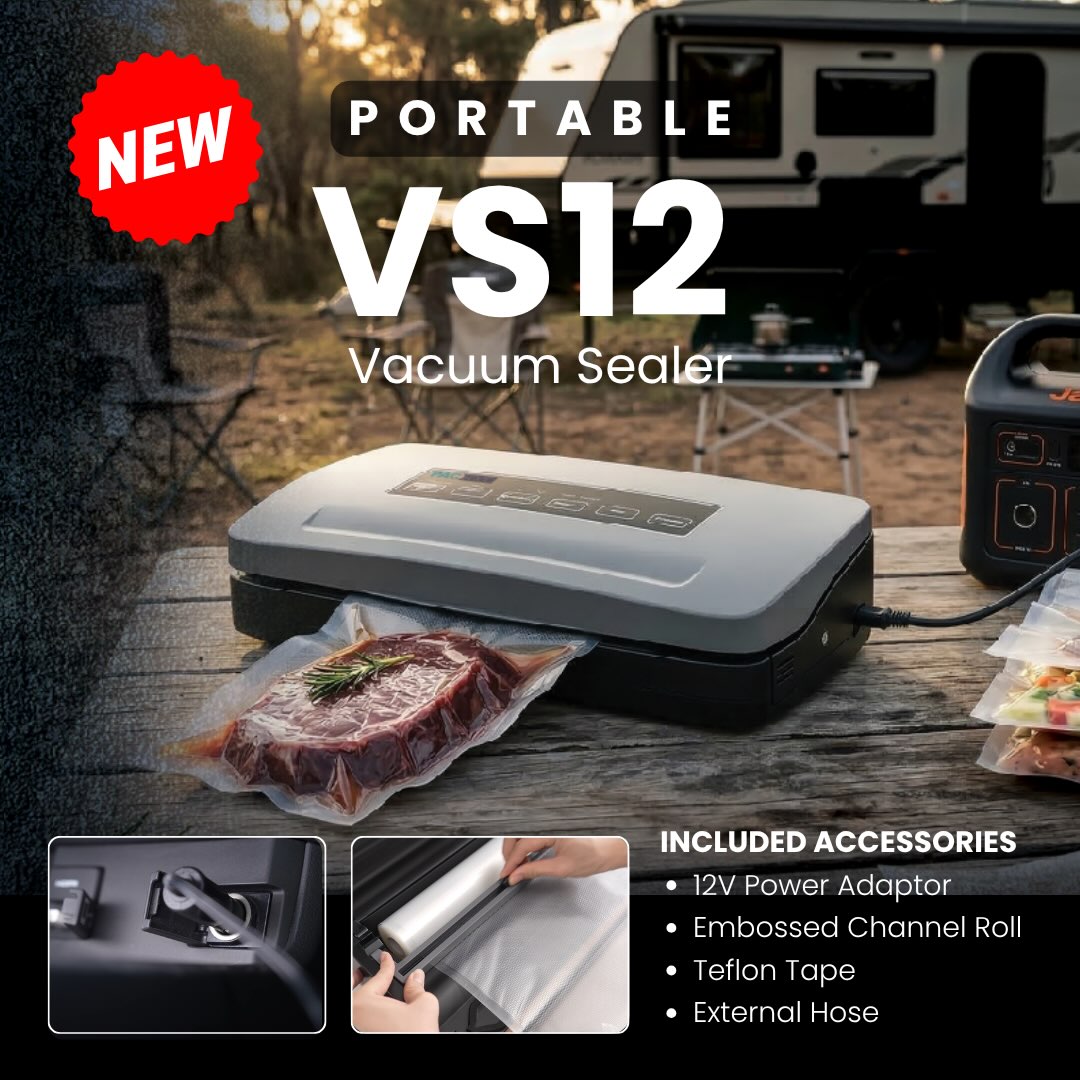 Pac Food Facebook ad: Portable Vacuum Sealer VS12 - Pac Food