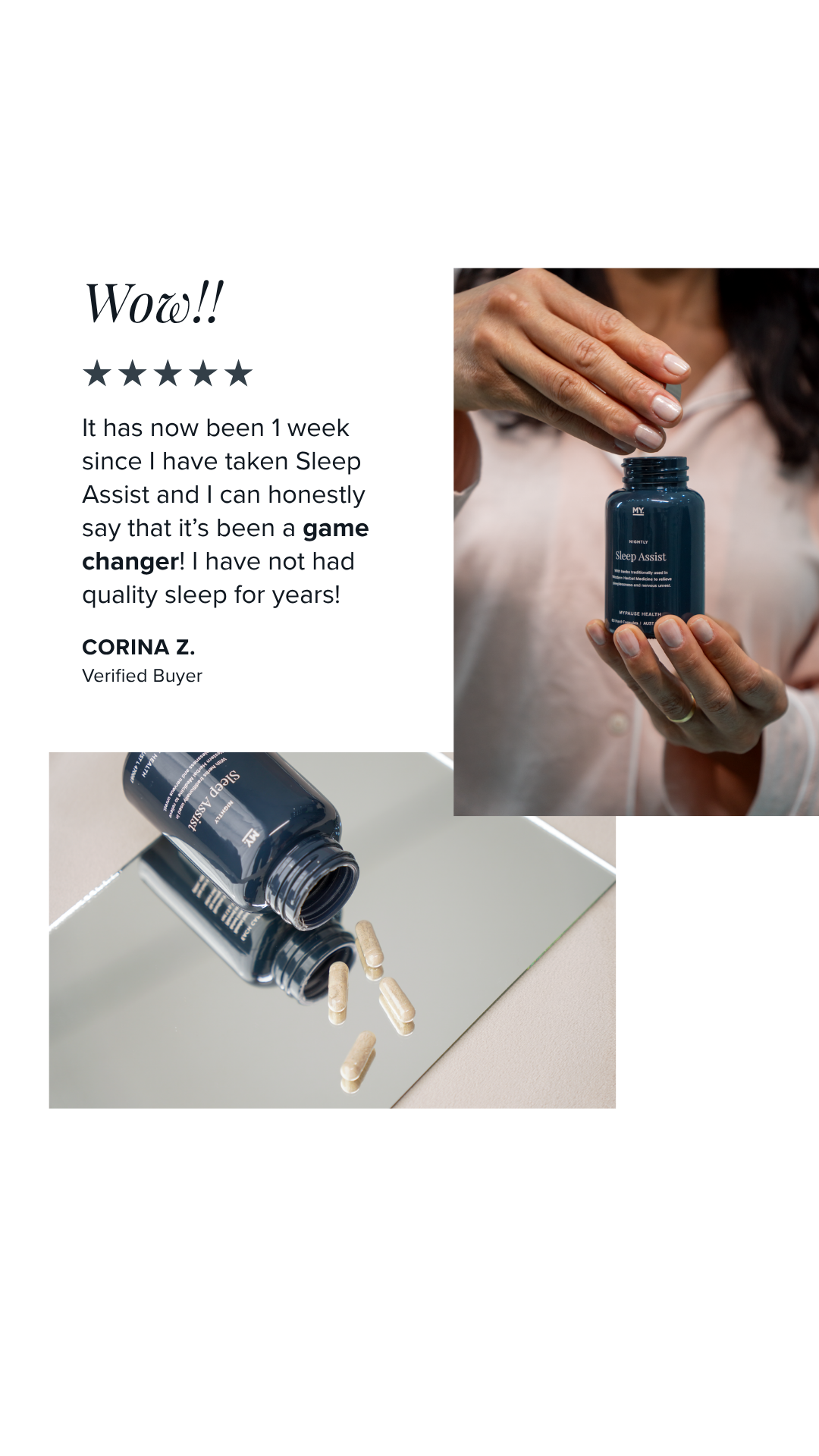 MyPause Health Facebook ad
