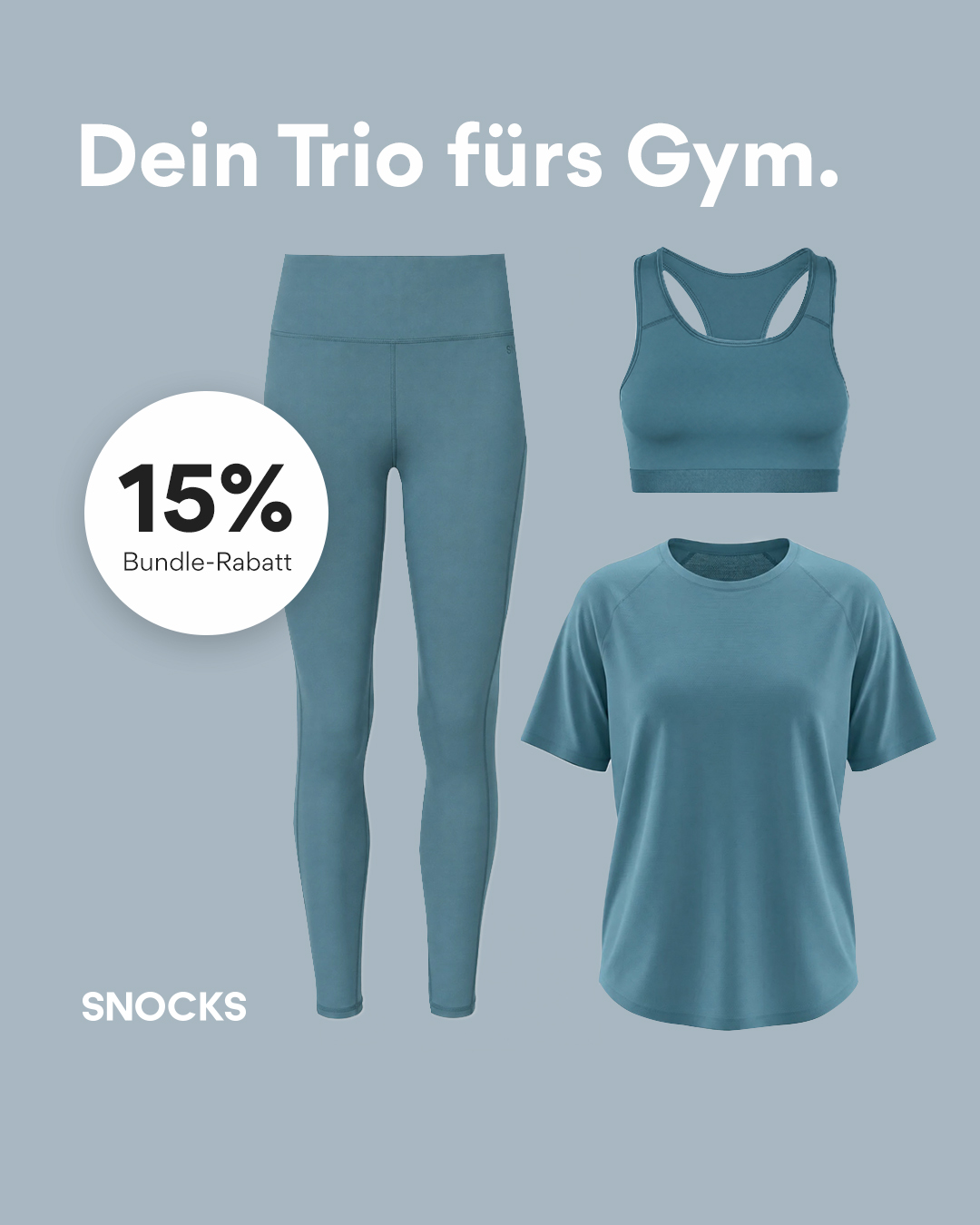 Snocks Facebook ad: Set shoppen & 15% sparen